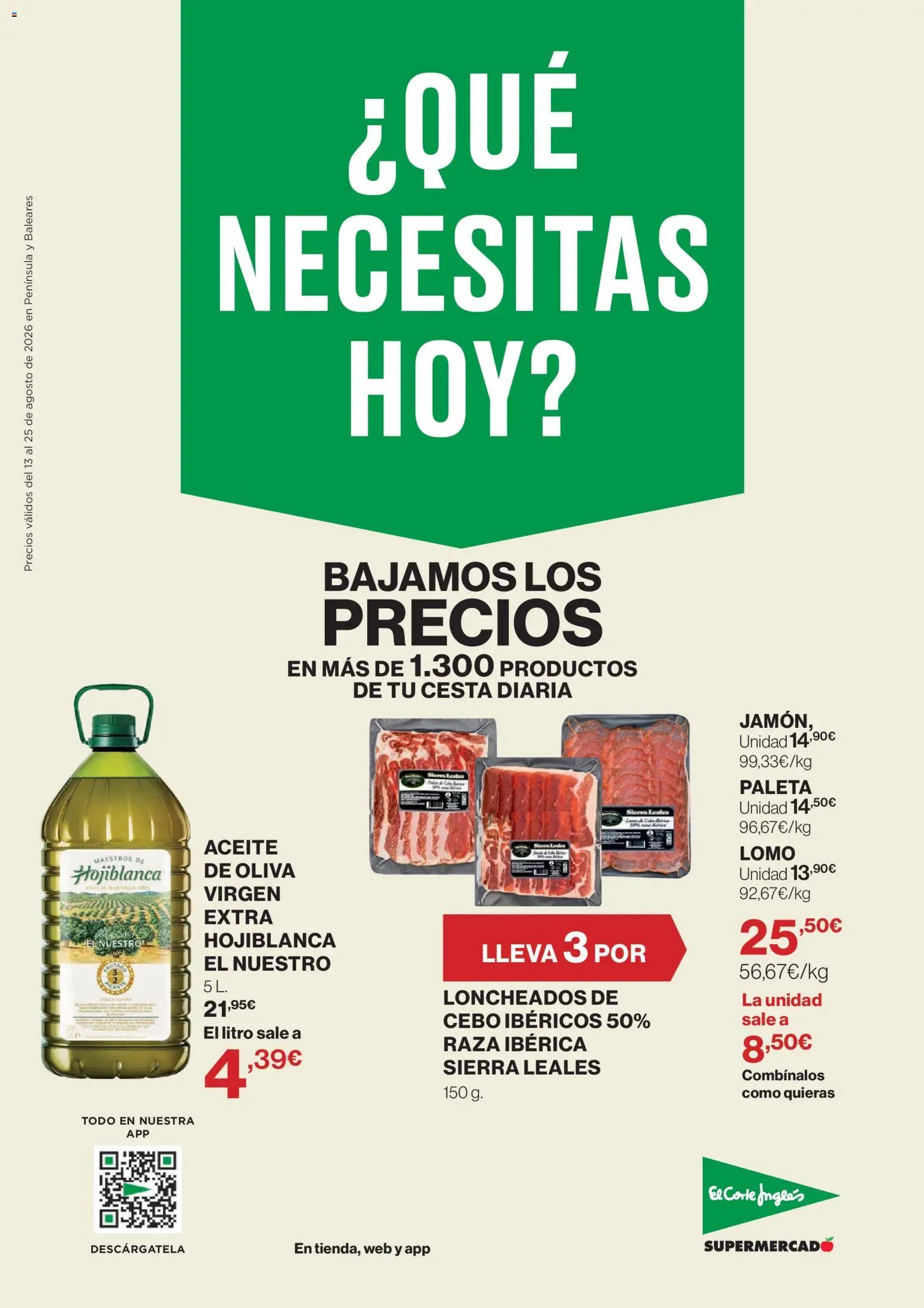 El Corte Inglés ofertas