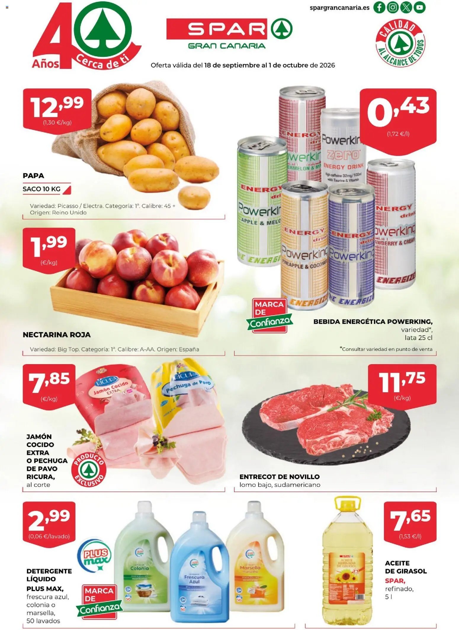 Spar folleto