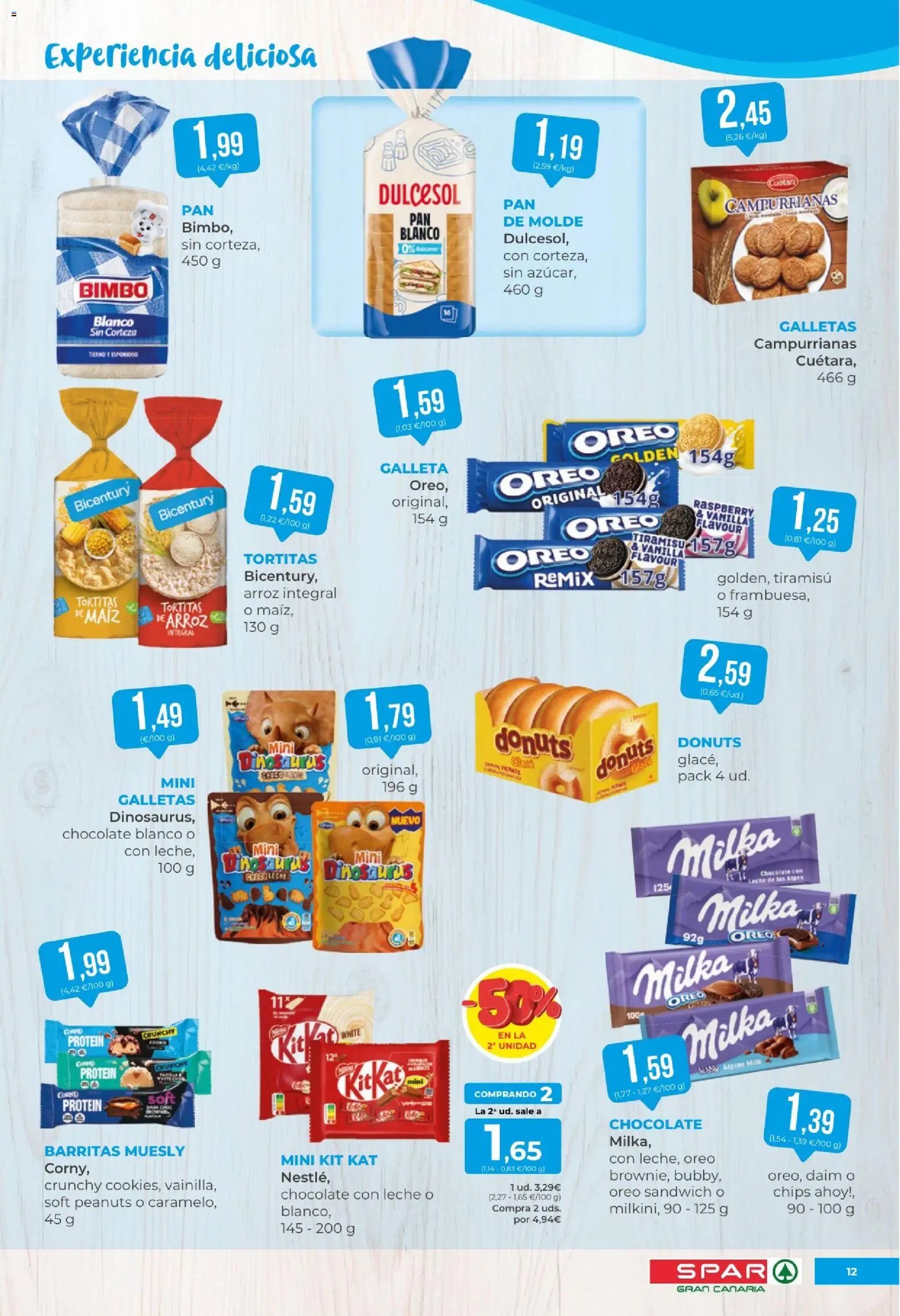 Spar folleto