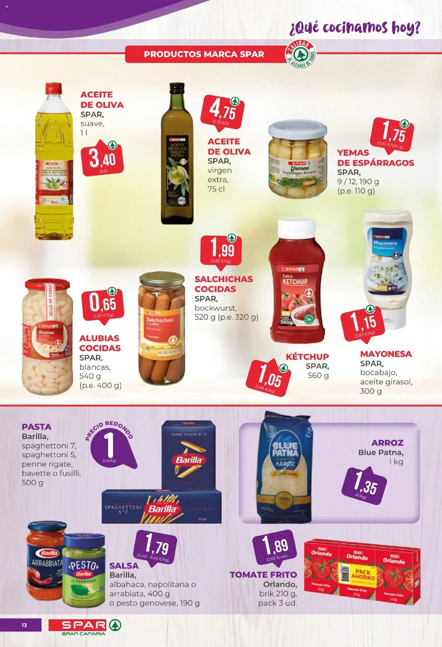 Spar folleto