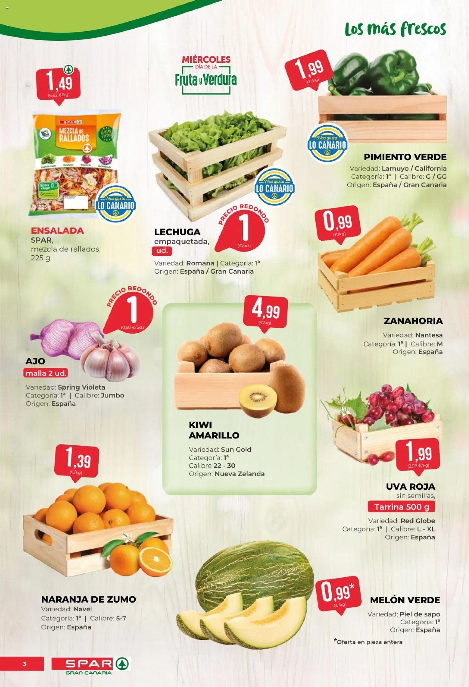 Spar folleto