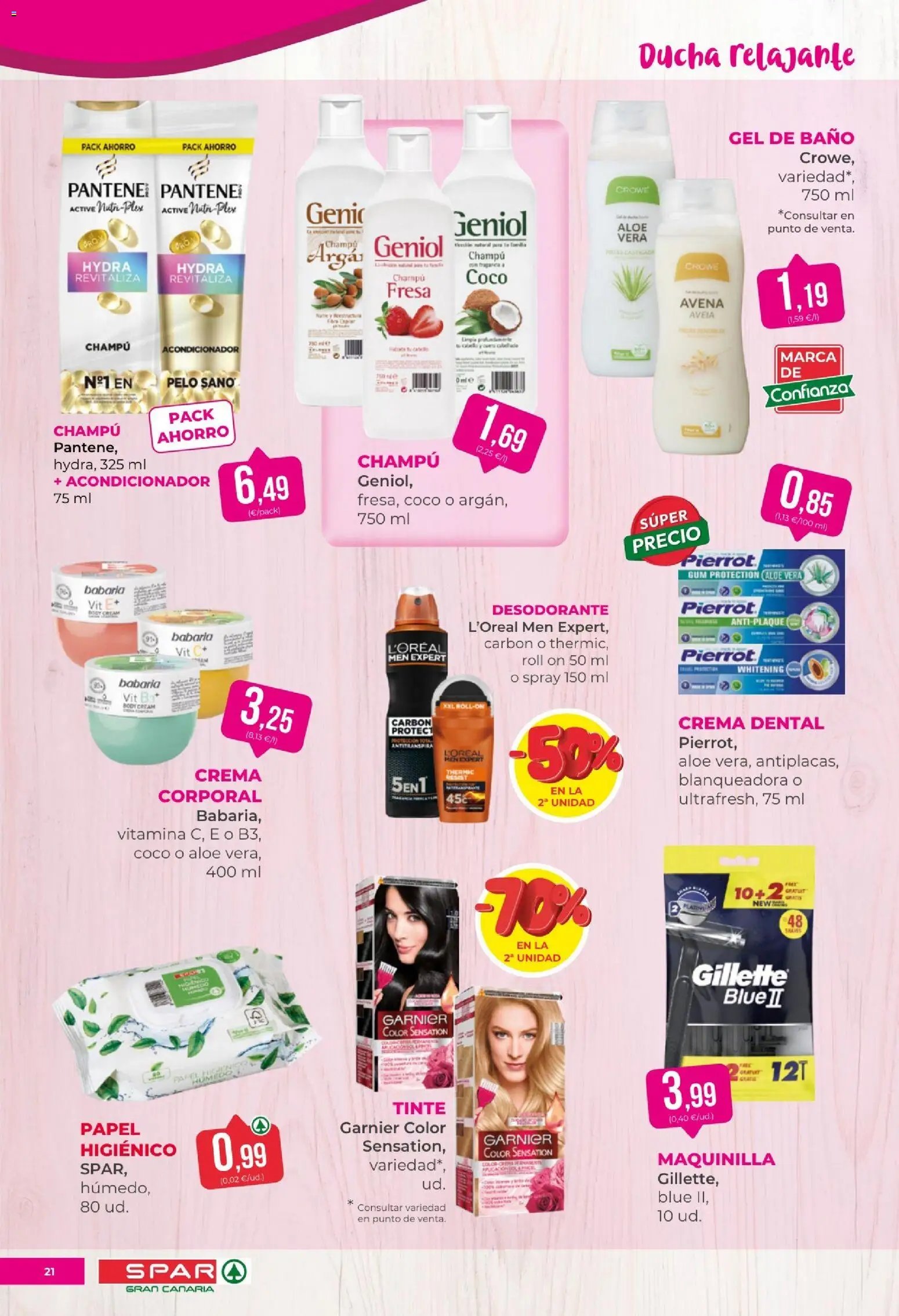 Spar folleto