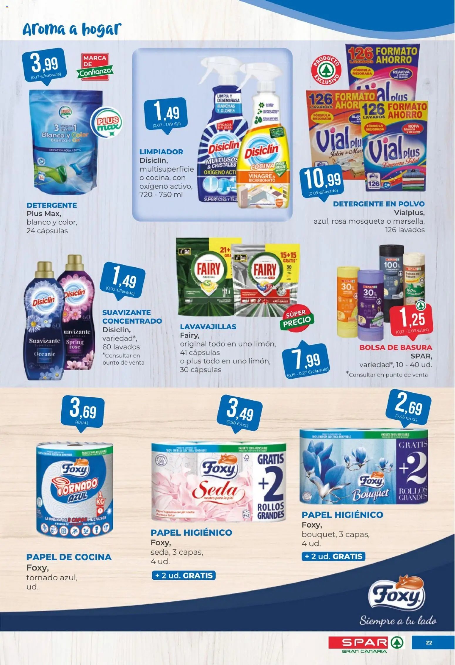 Spar folleto