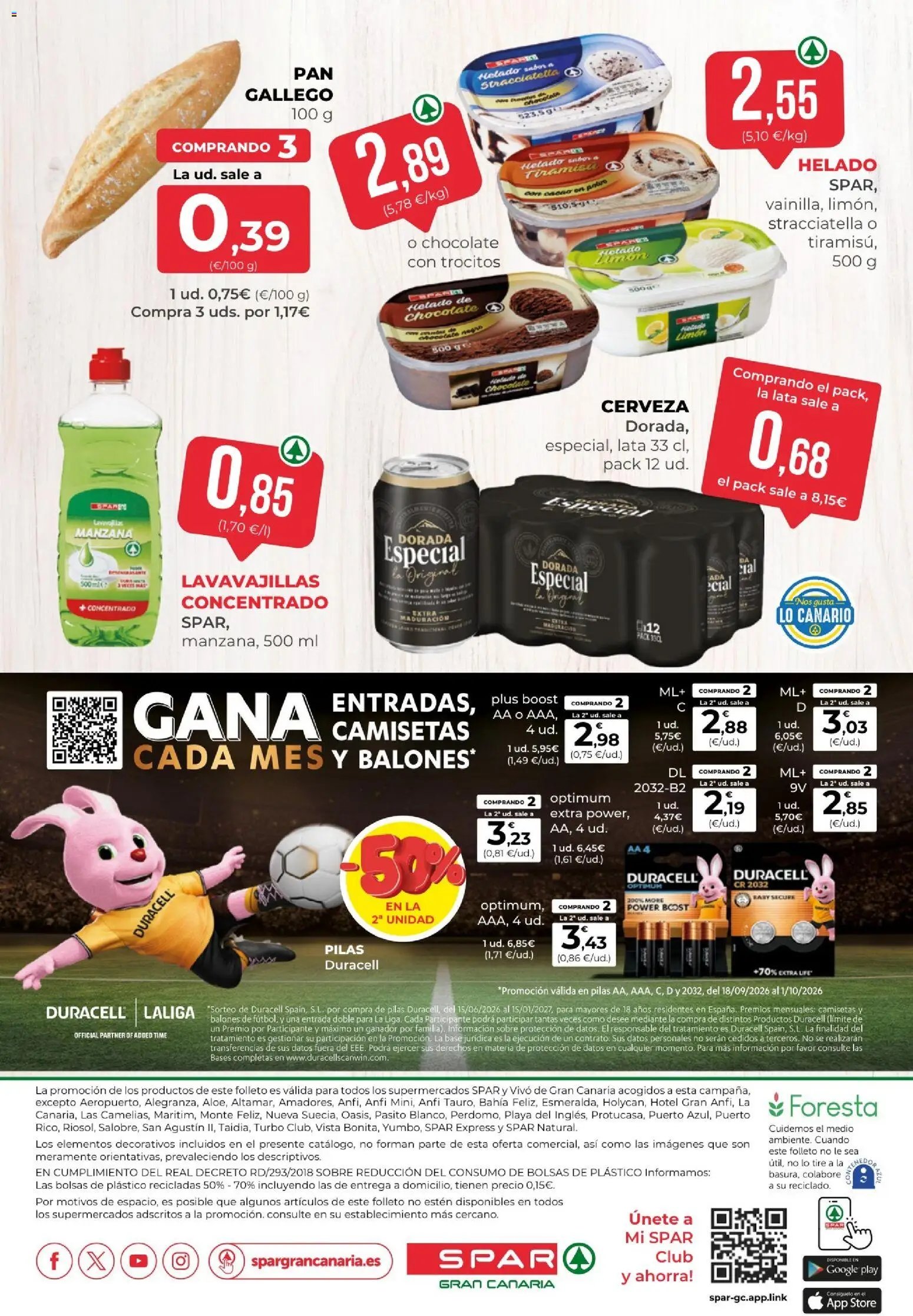 Spar folleto