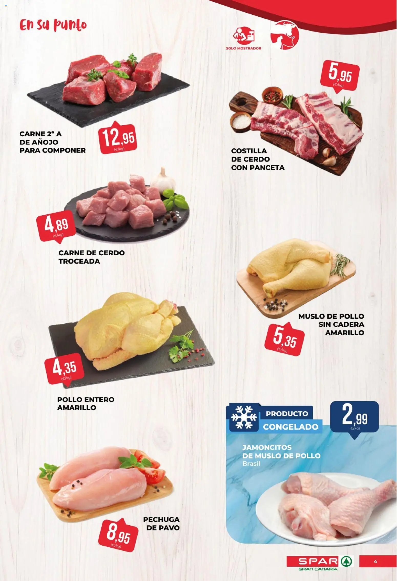 Spar folleto