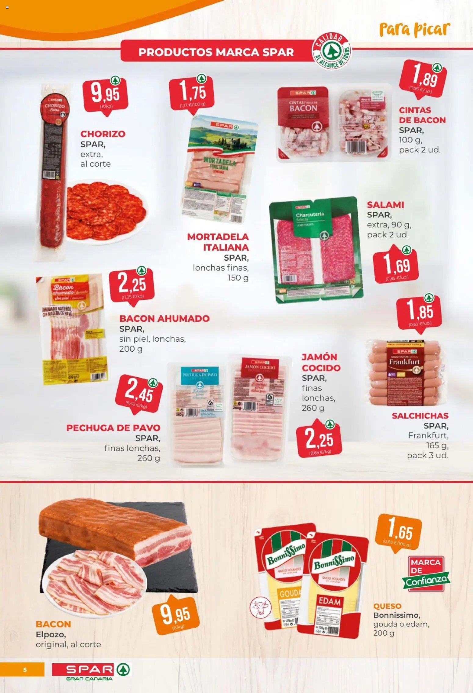 Spar folleto