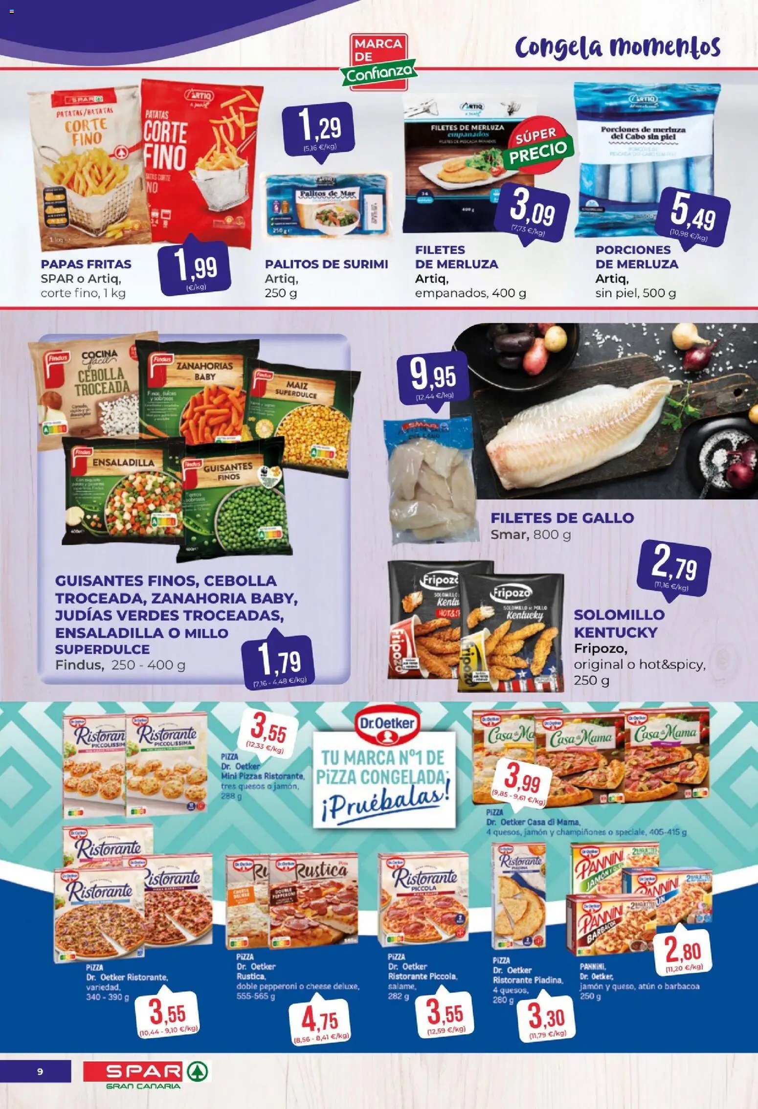 Spar folleto