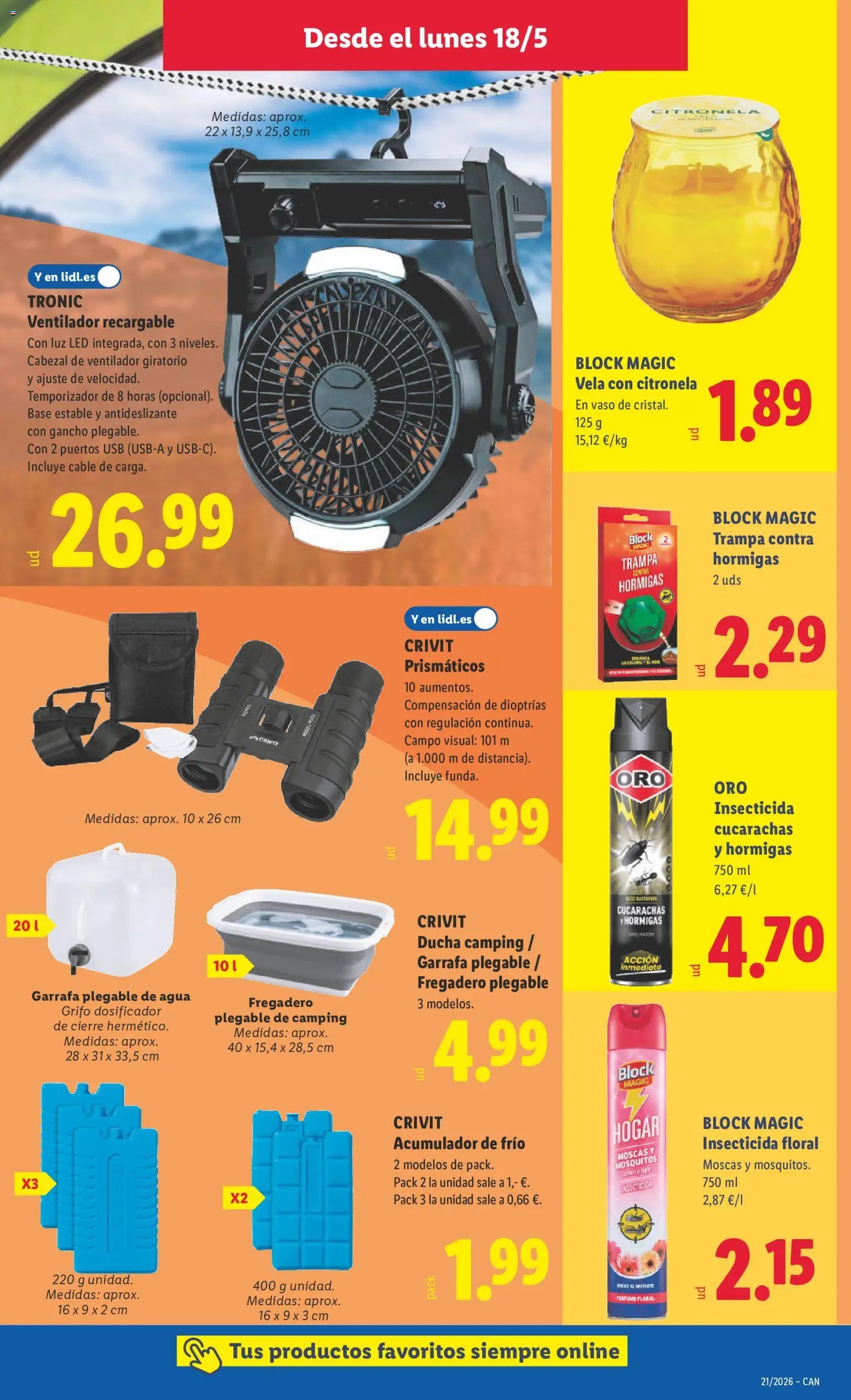 Lidl folleto de bazar