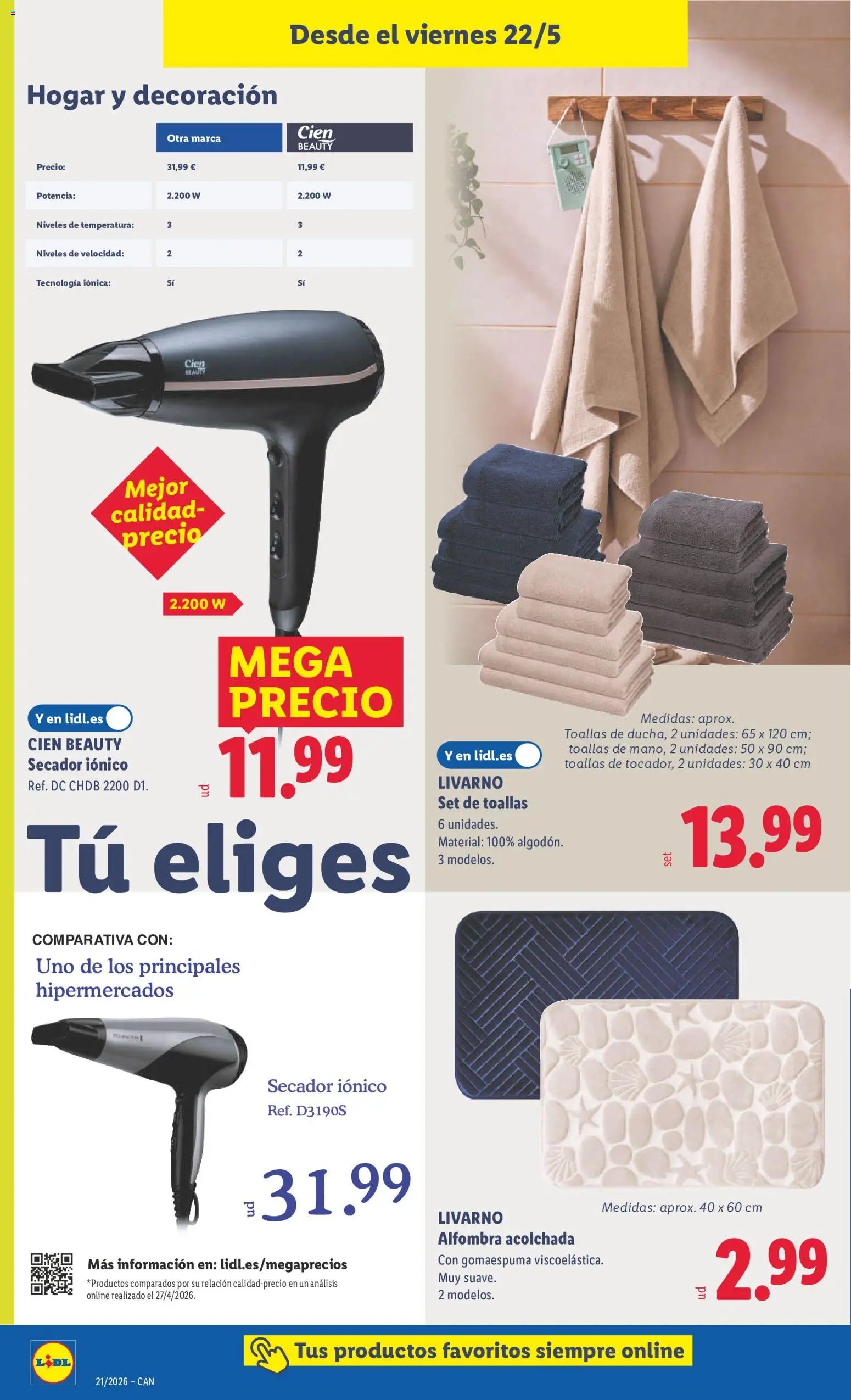 Lidl folleto de bazar