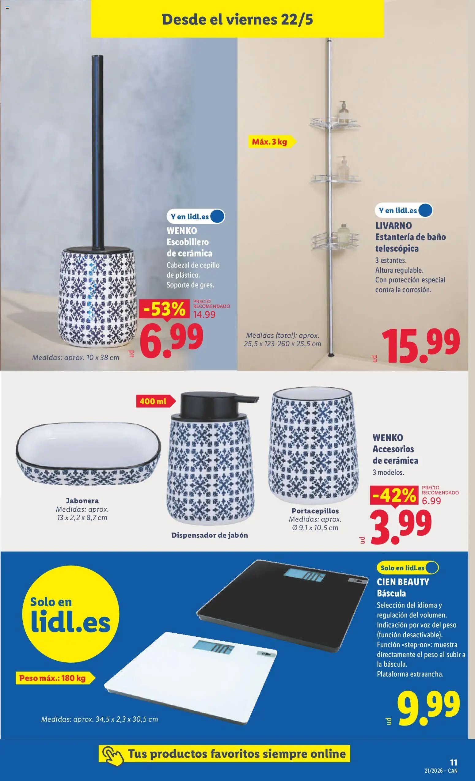 Lidl folleto de bazar