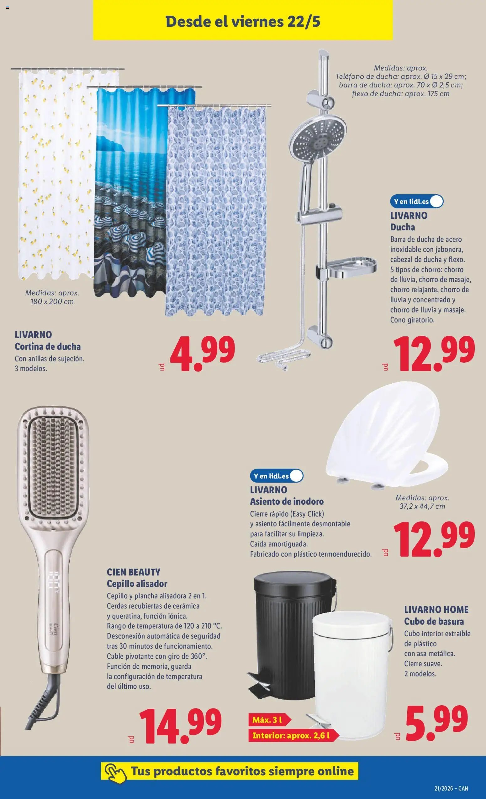 Lidl folleto de bazar