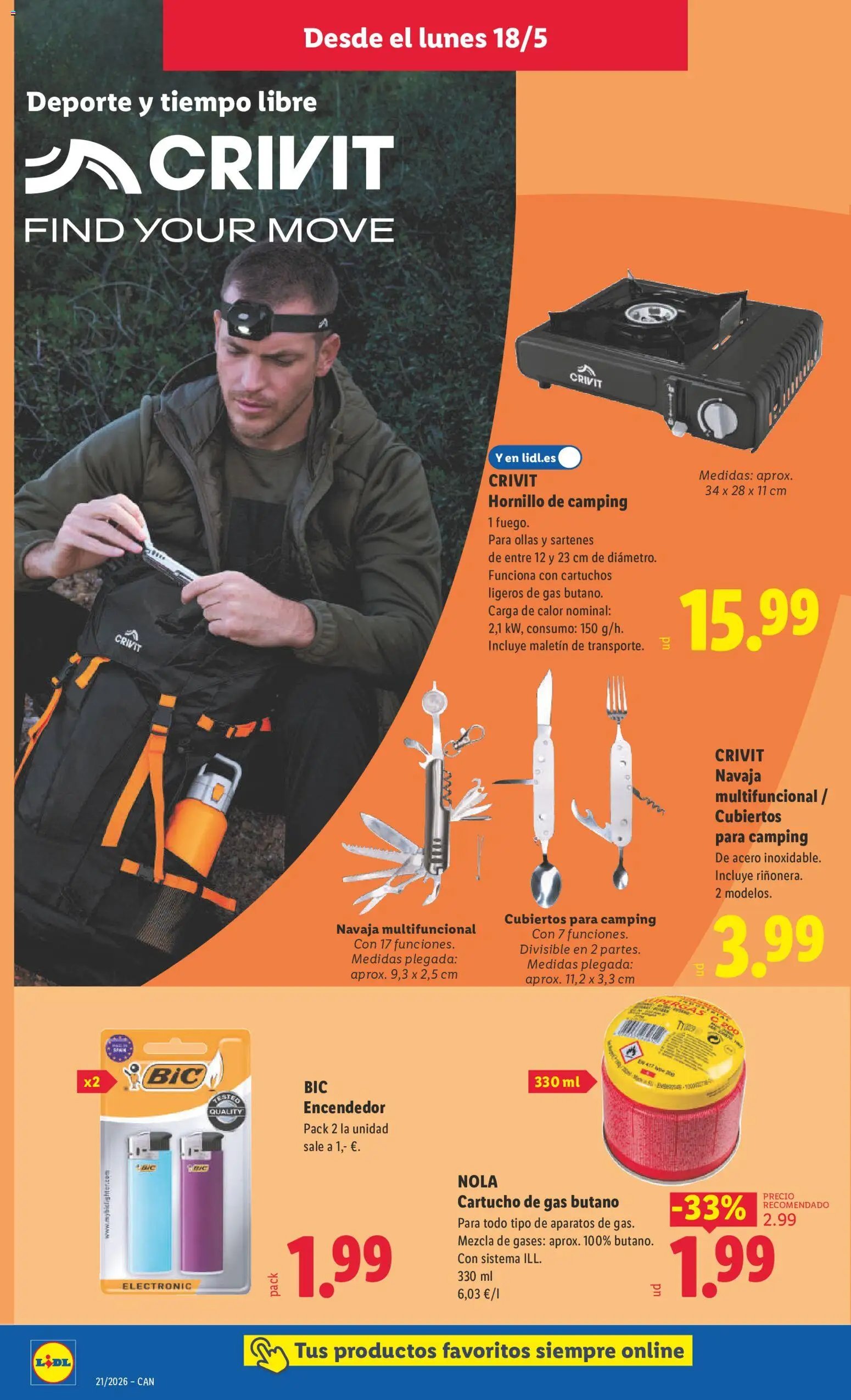 Lidl folleto de bazar