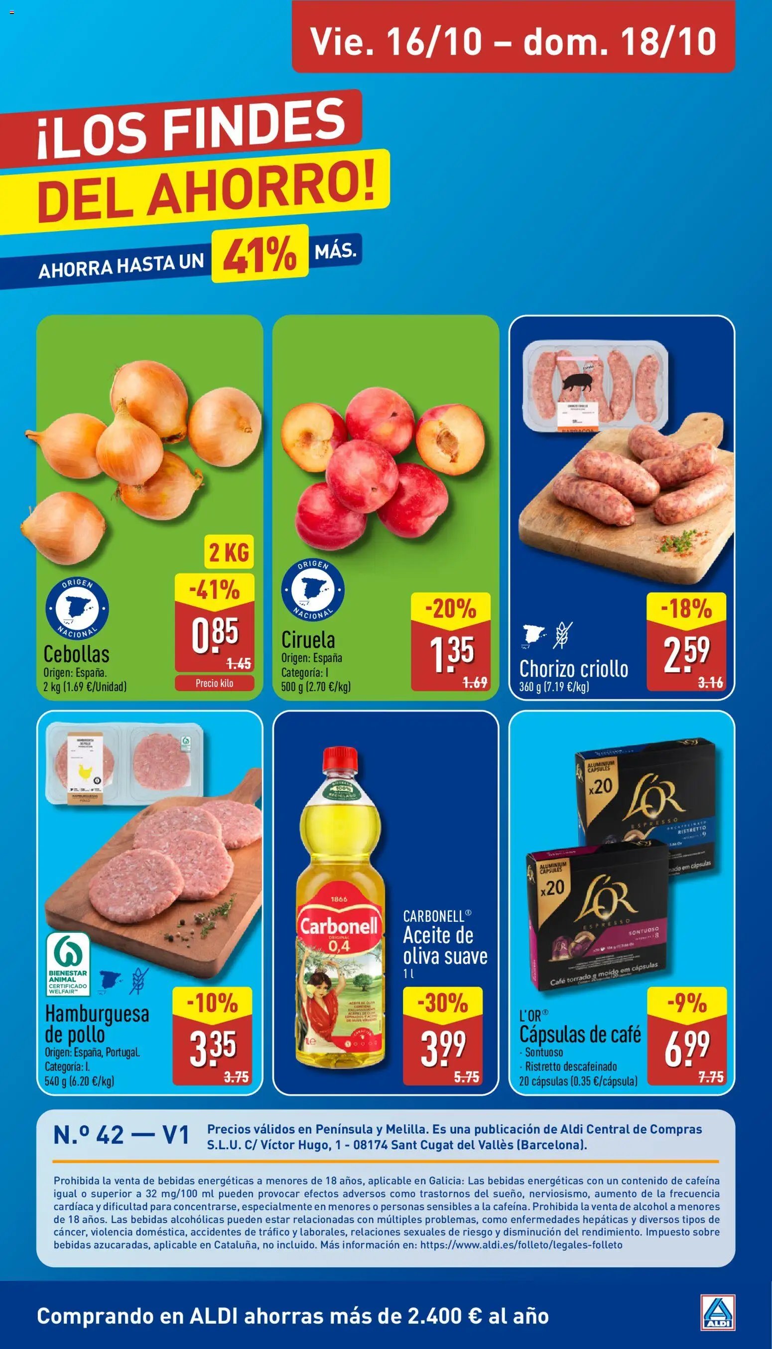 Aldi folleto Península
