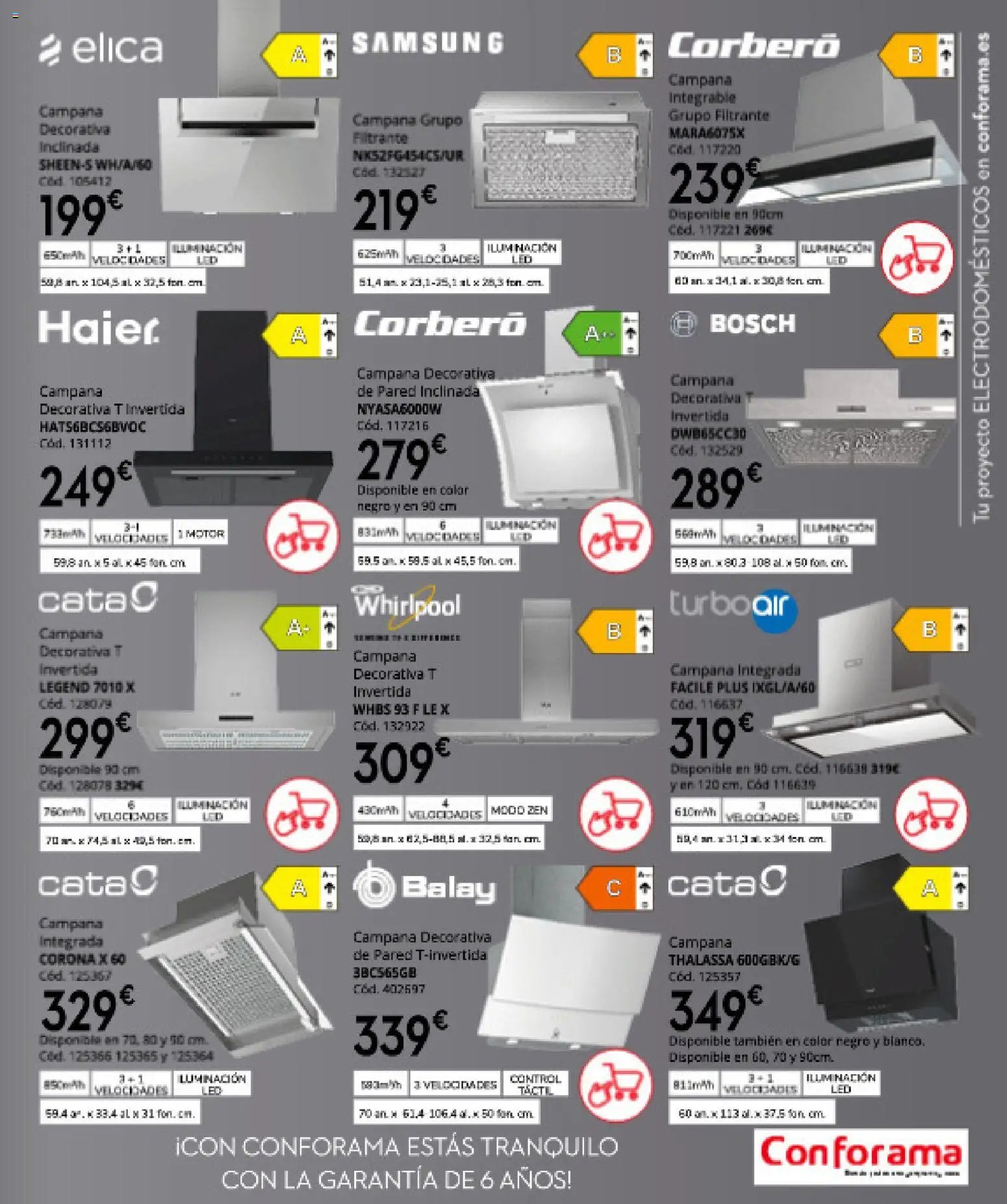 Conforama folleto