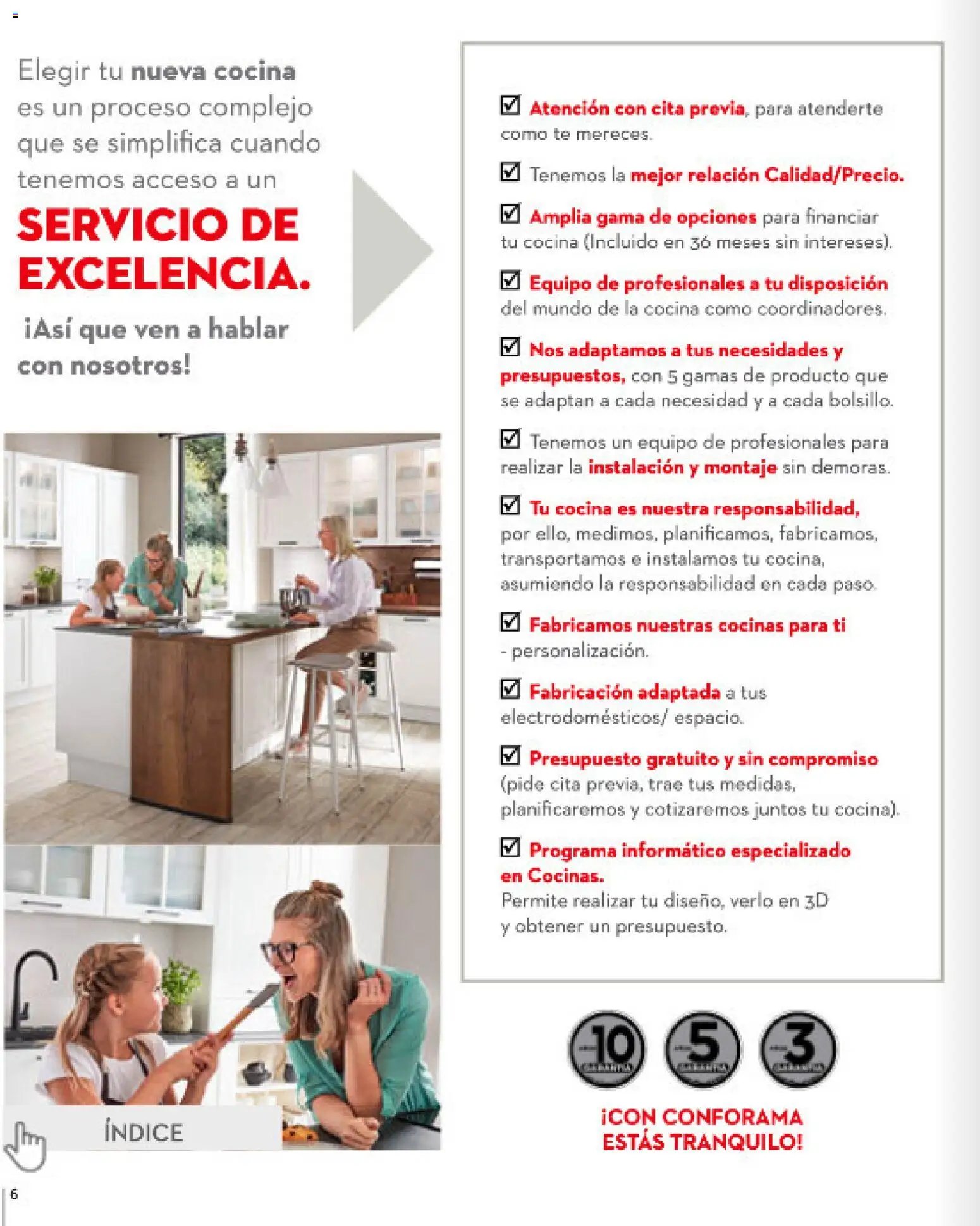 Conforama folleto