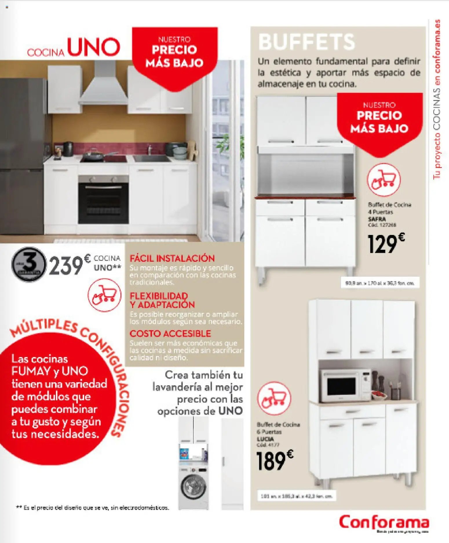 Conforama folleto