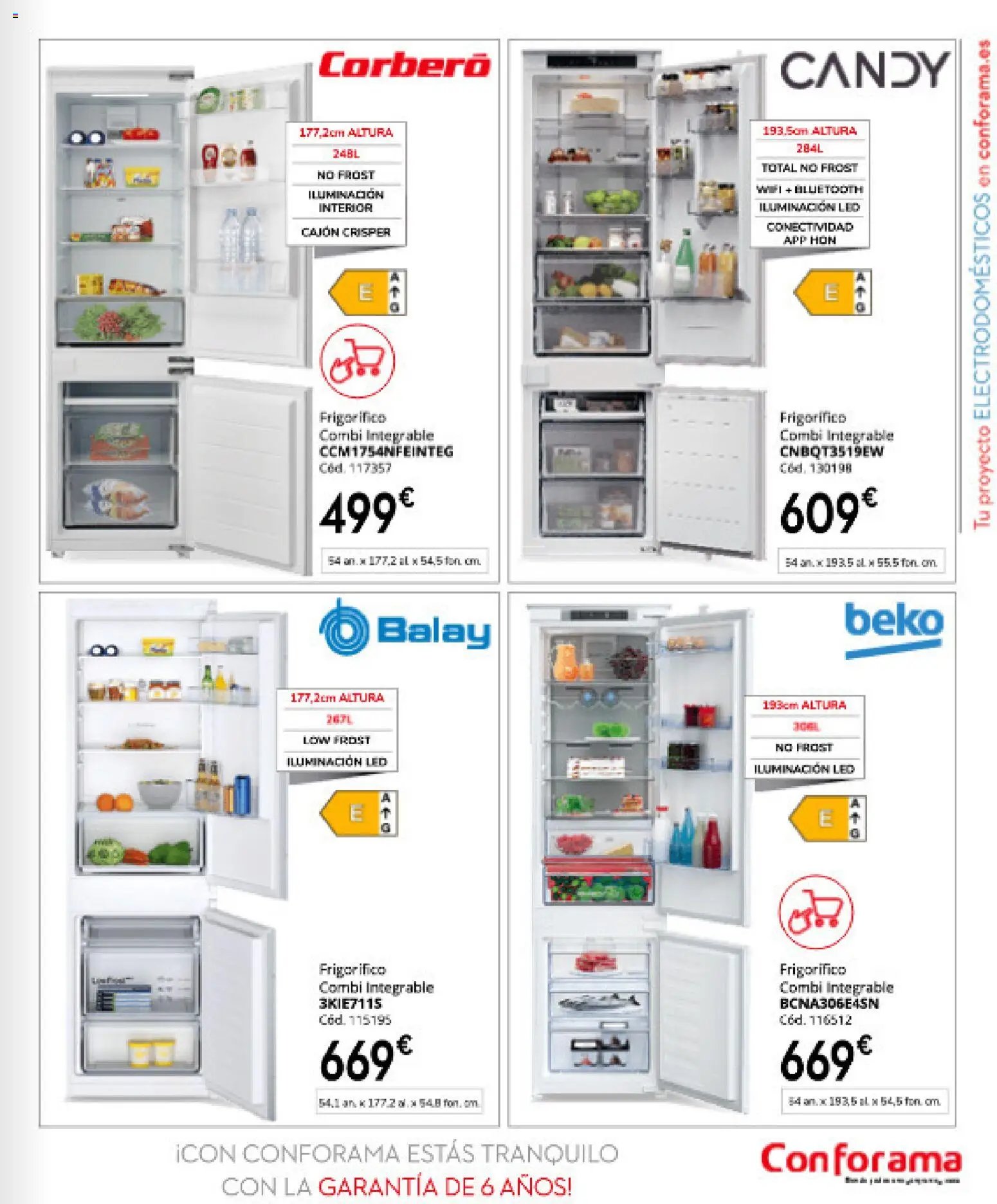 Conforama folleto