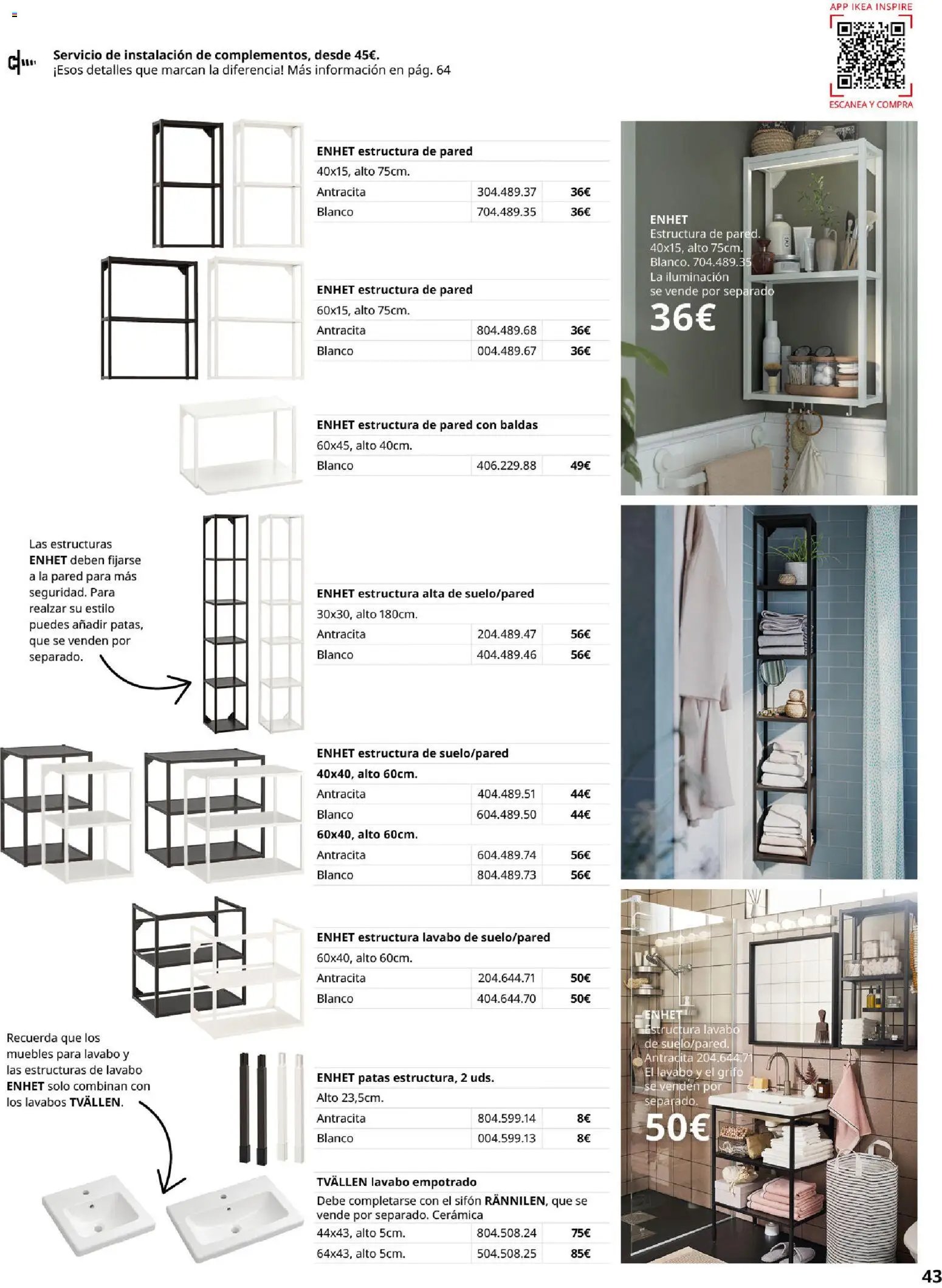 IKEA - Muebles para baño