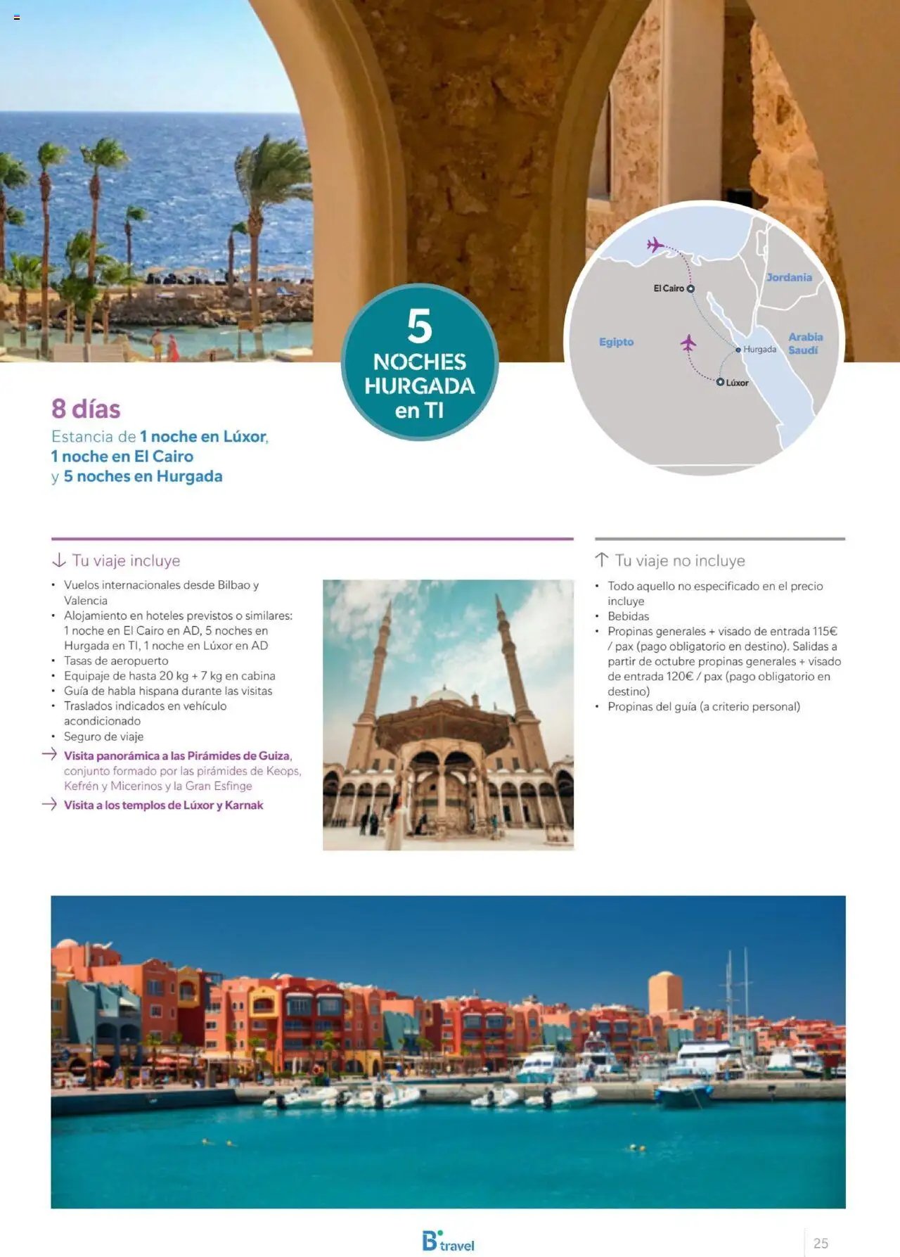 B the travel brand Egipto