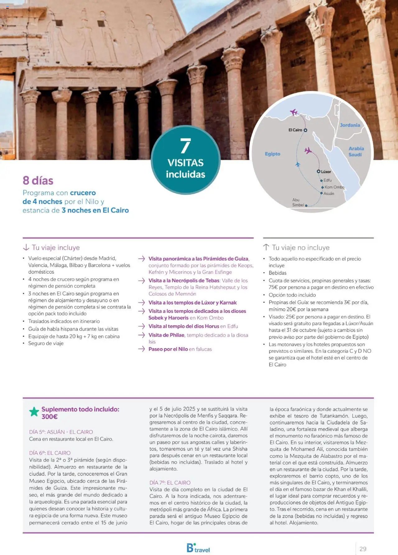 B the travel brand Egipto