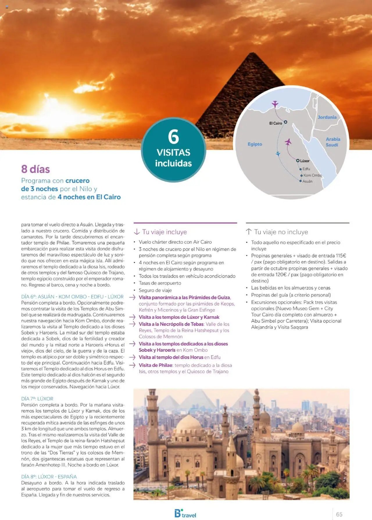 B the travel brand Egipto