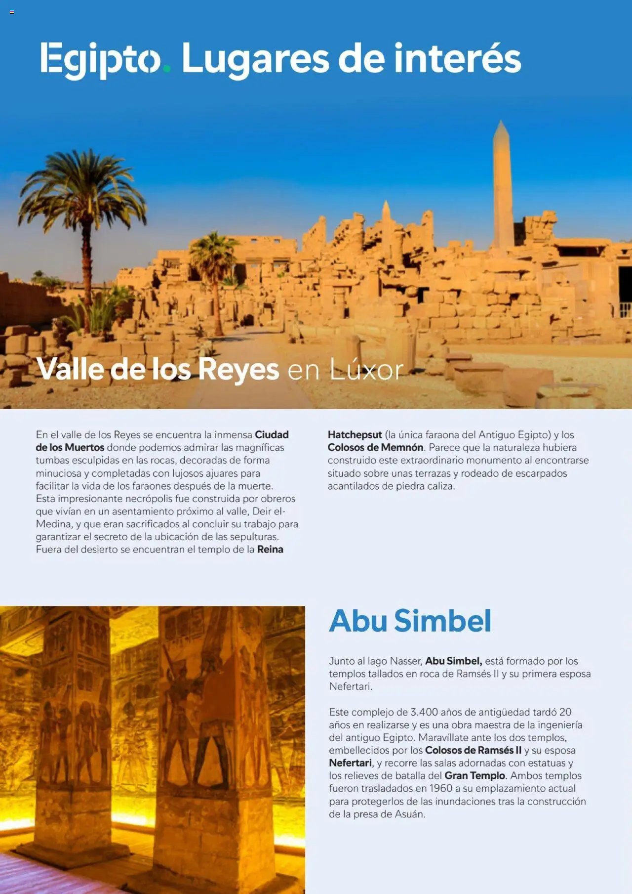 B the travel brand Egipto