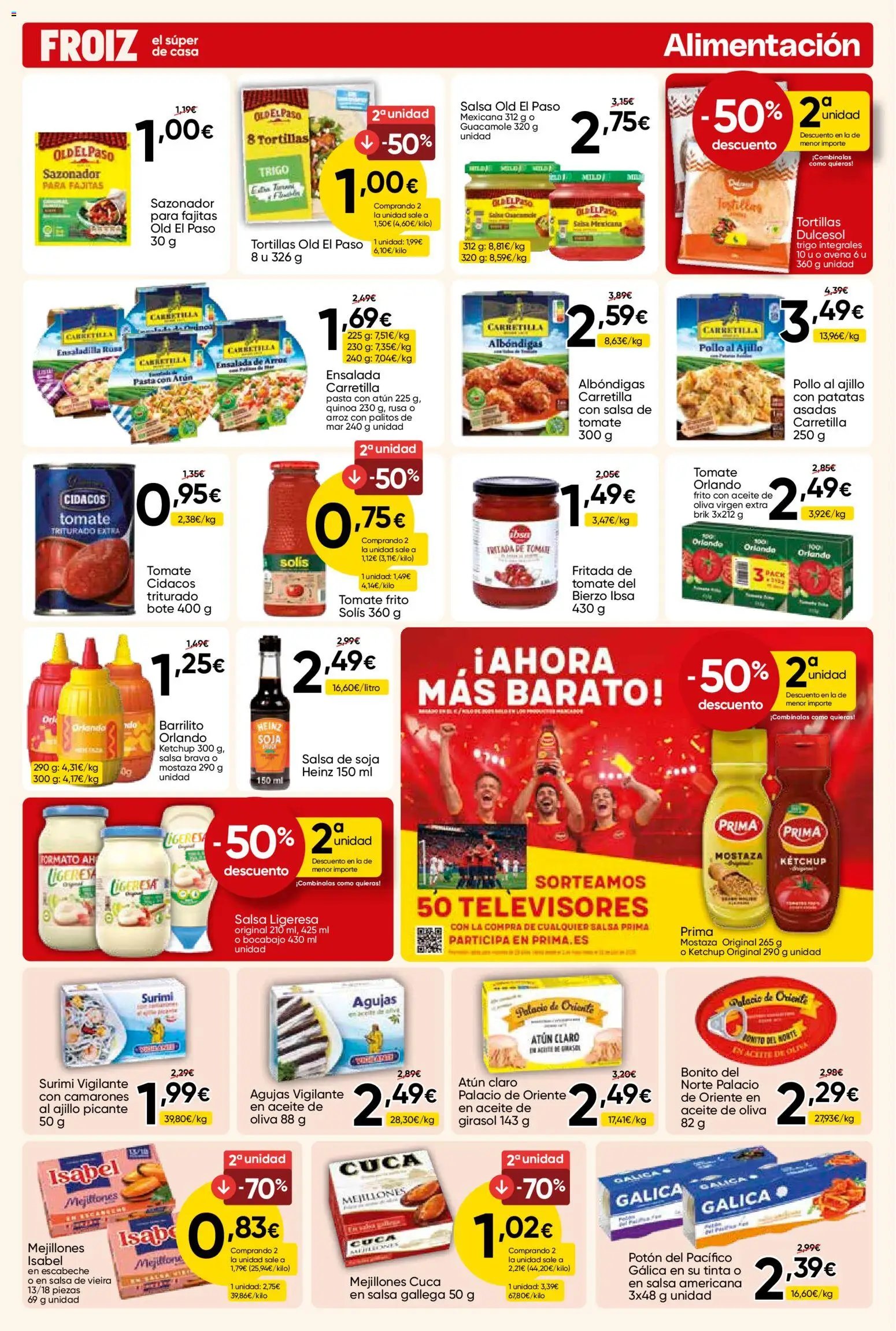 Froiz folleto