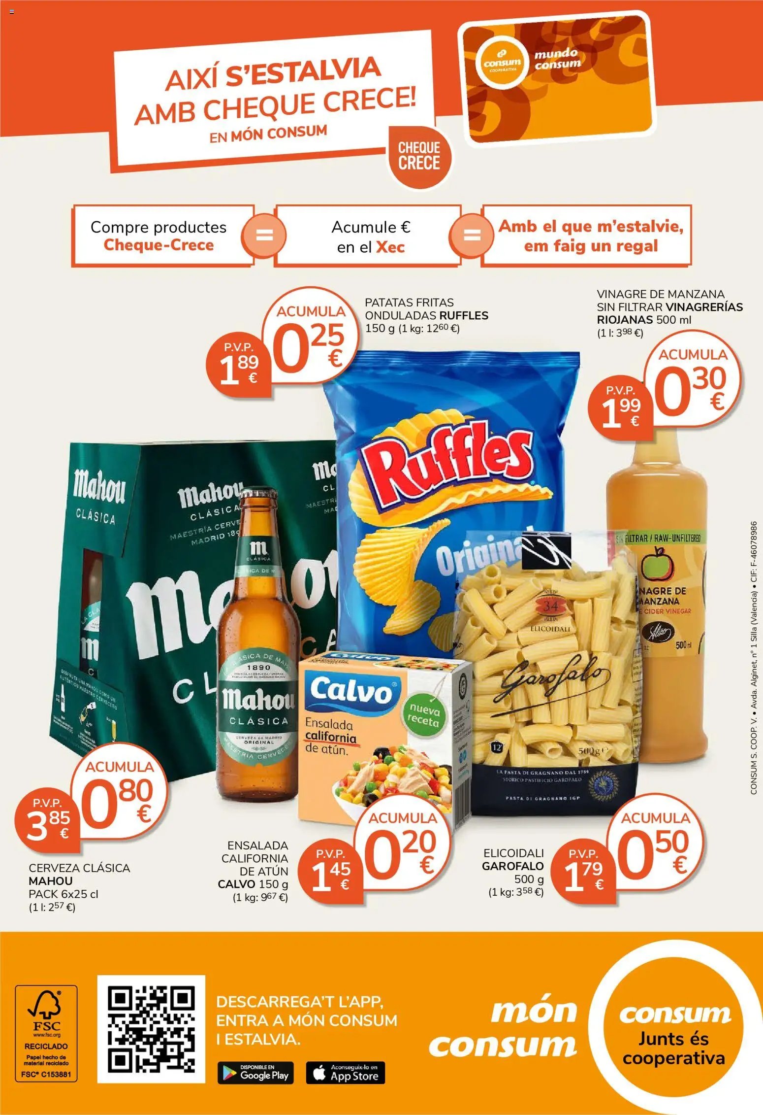 Consum - folleto