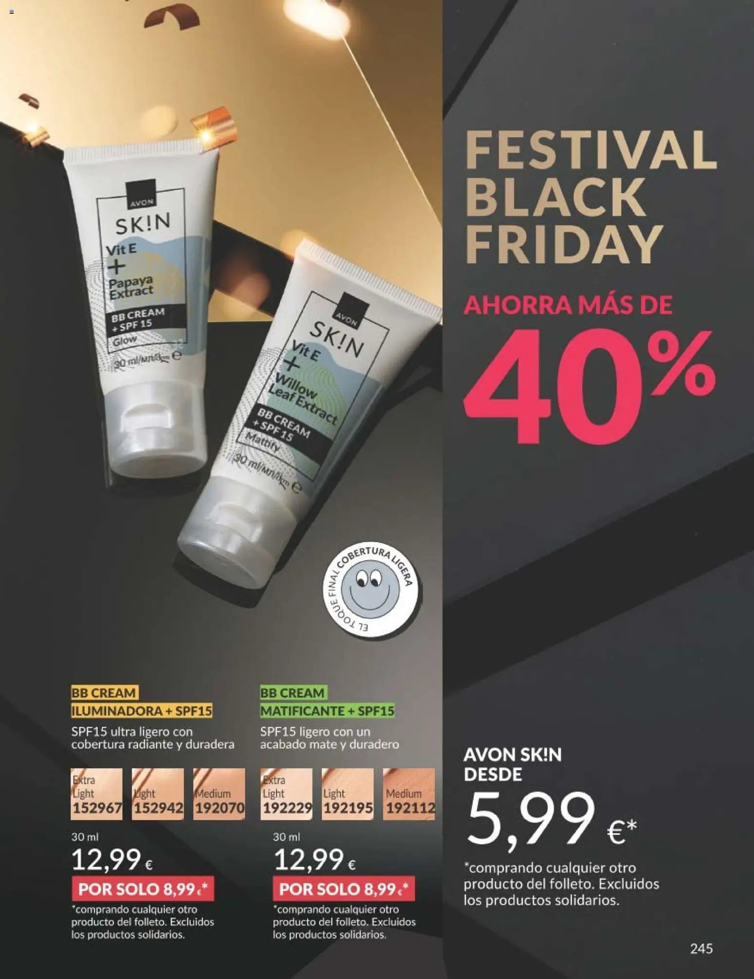 Catálogo AVON campaña 11 Black Friday