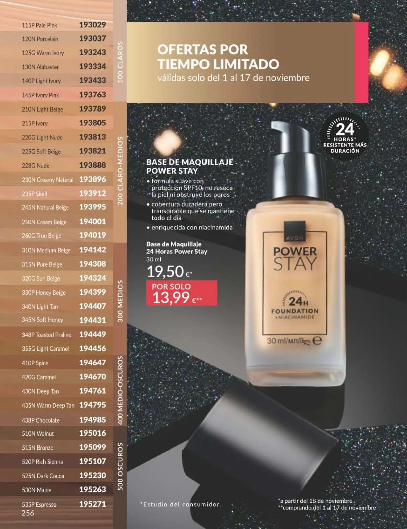 Catálogo AVON campaña 11 Black Friday