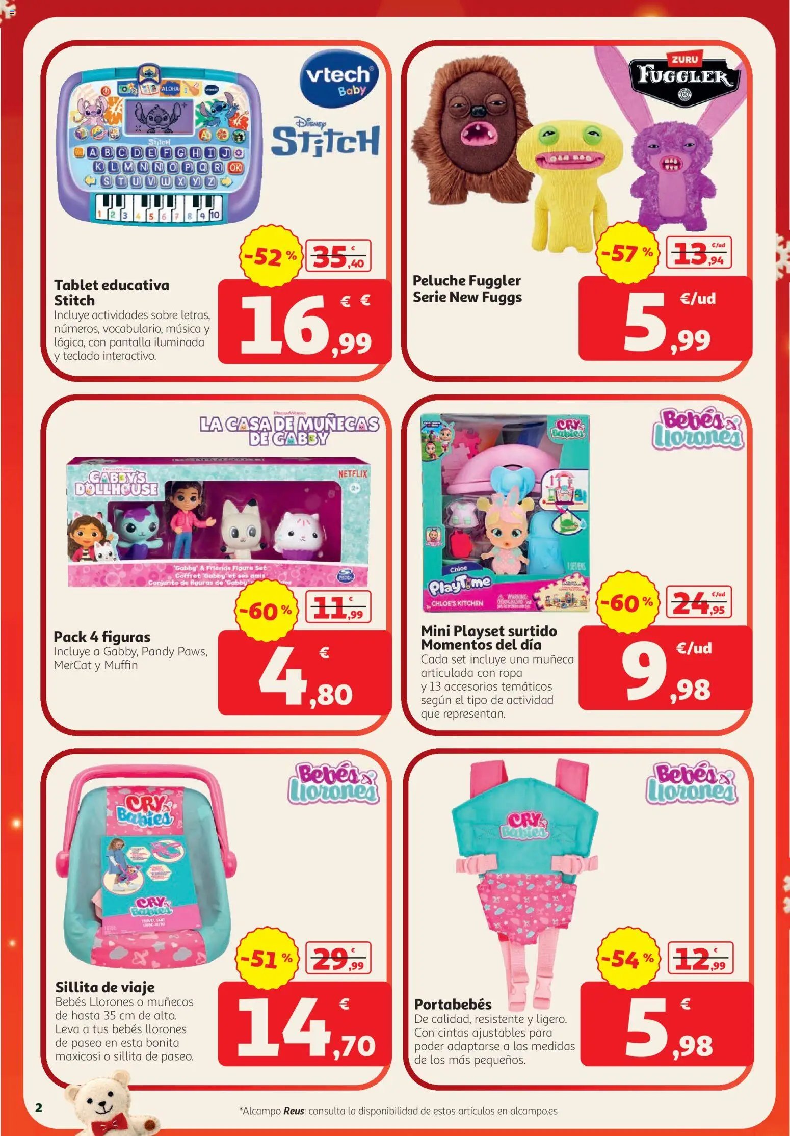 Alcampo Juguetes discount Superstore