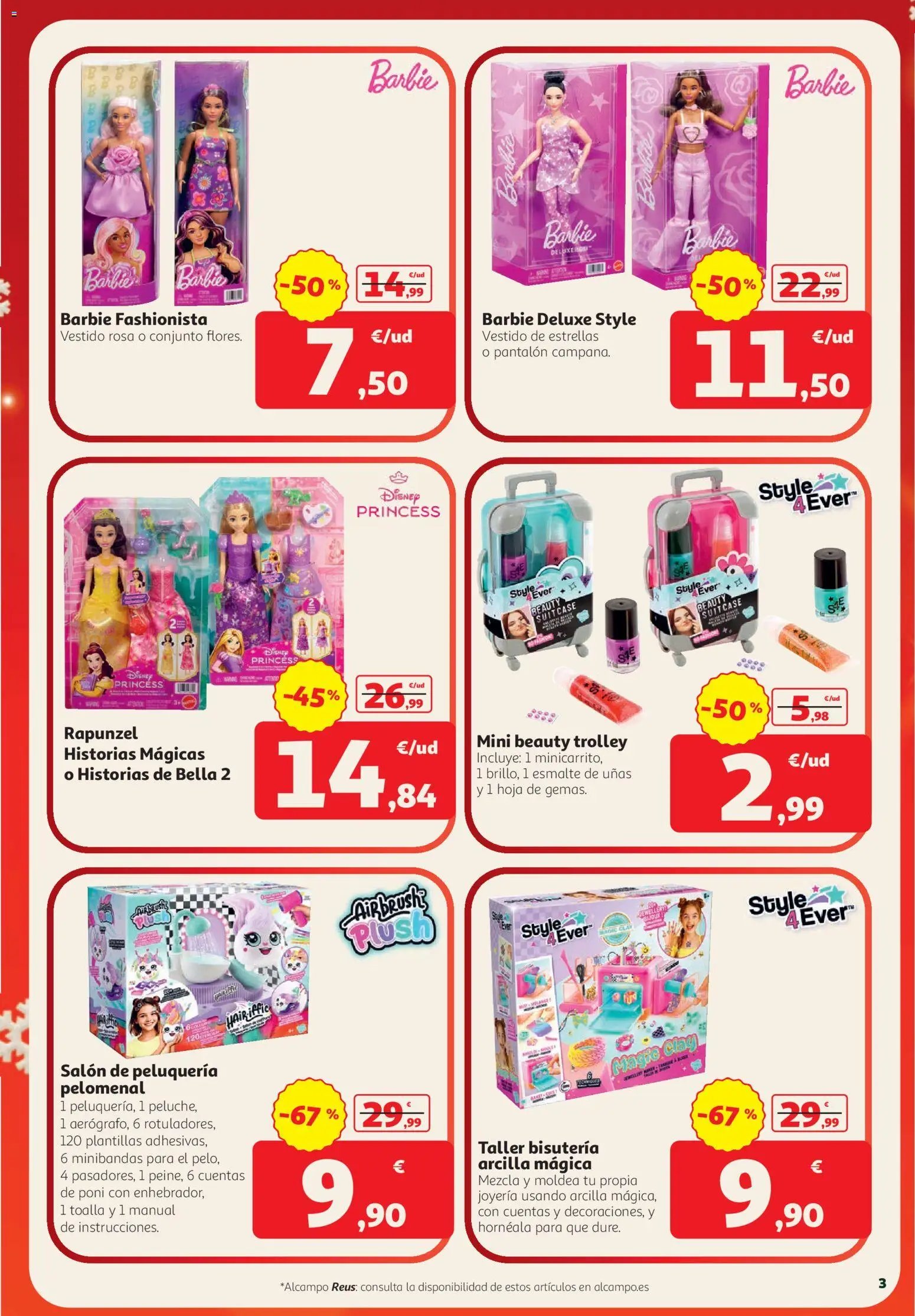 Alcampo Juguetes discount Superstore