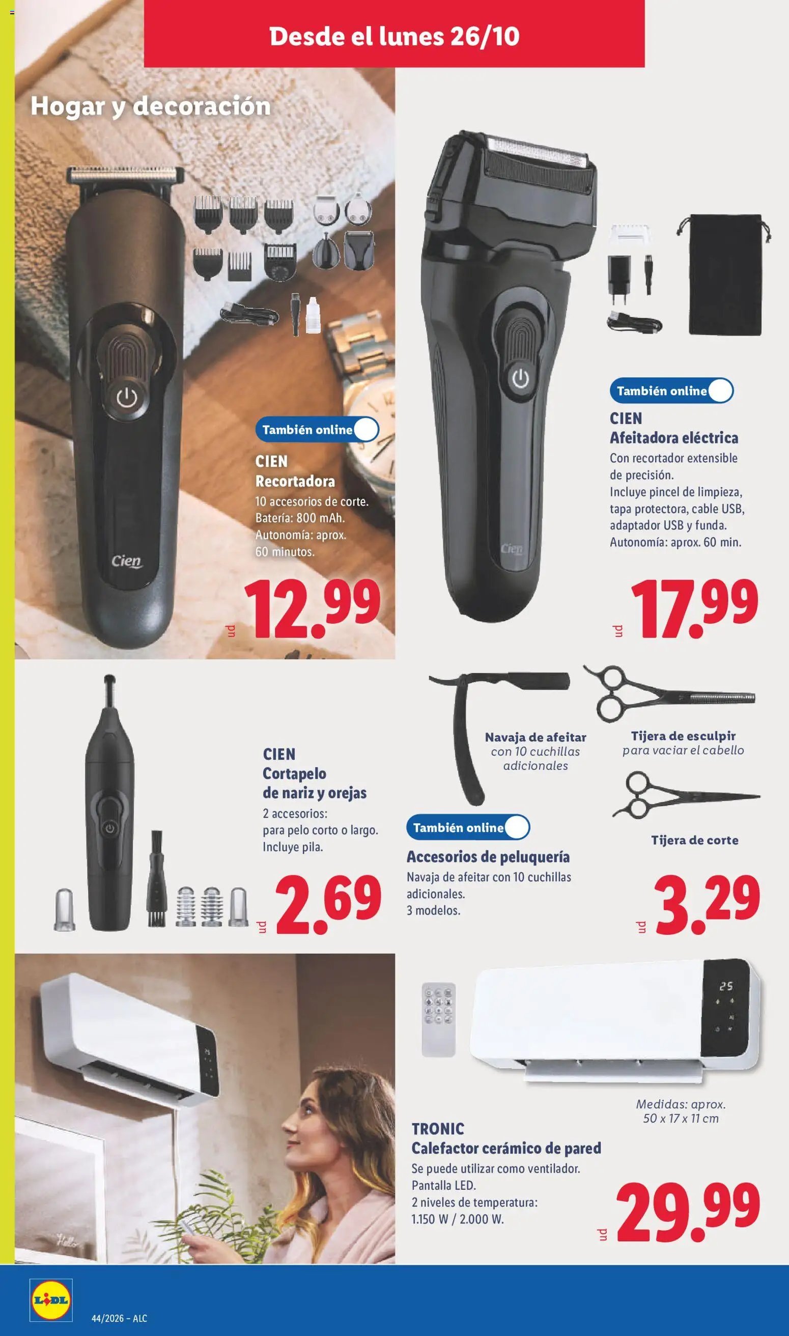 Lidl folleto de bazar
