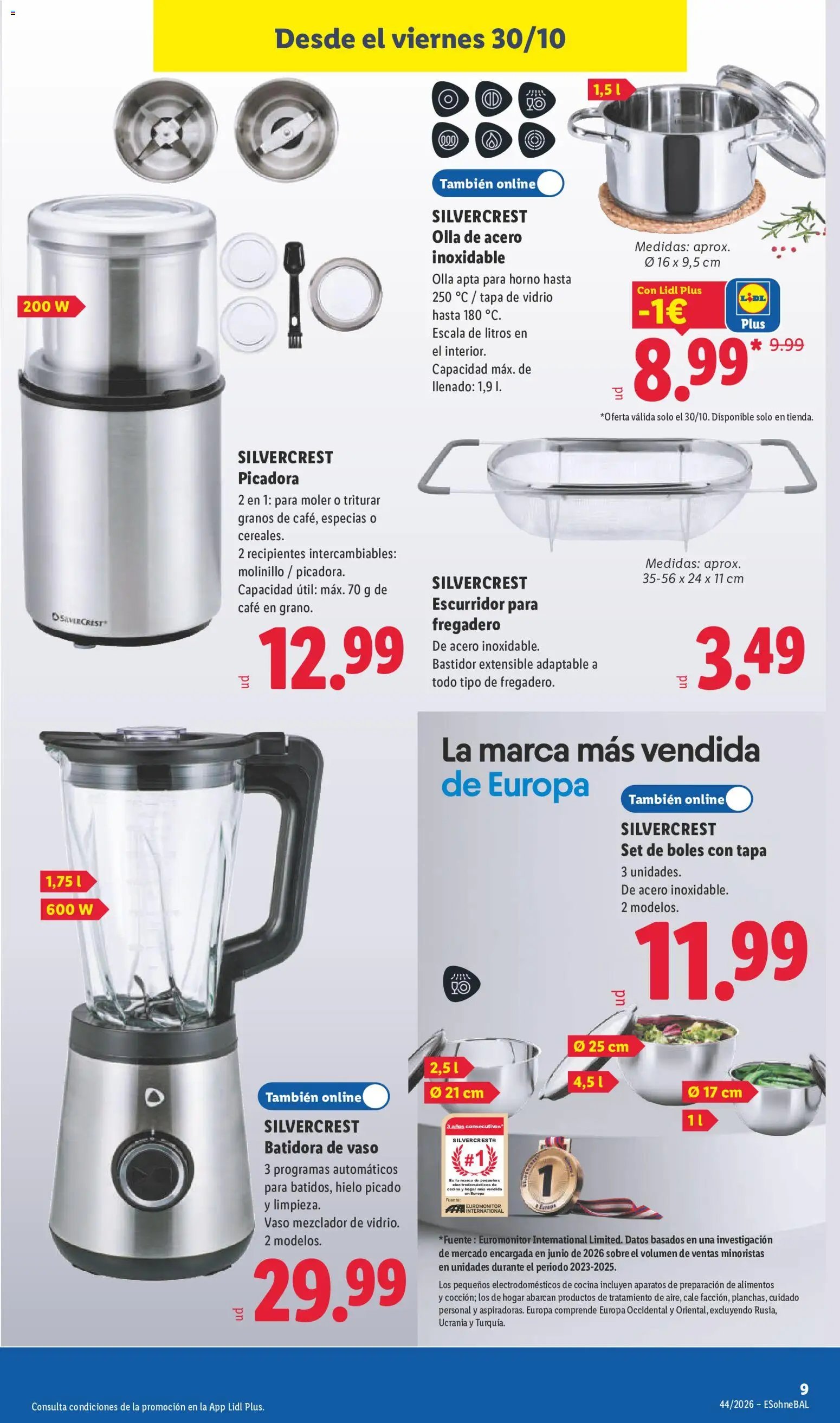 Lidl folleto de bazar