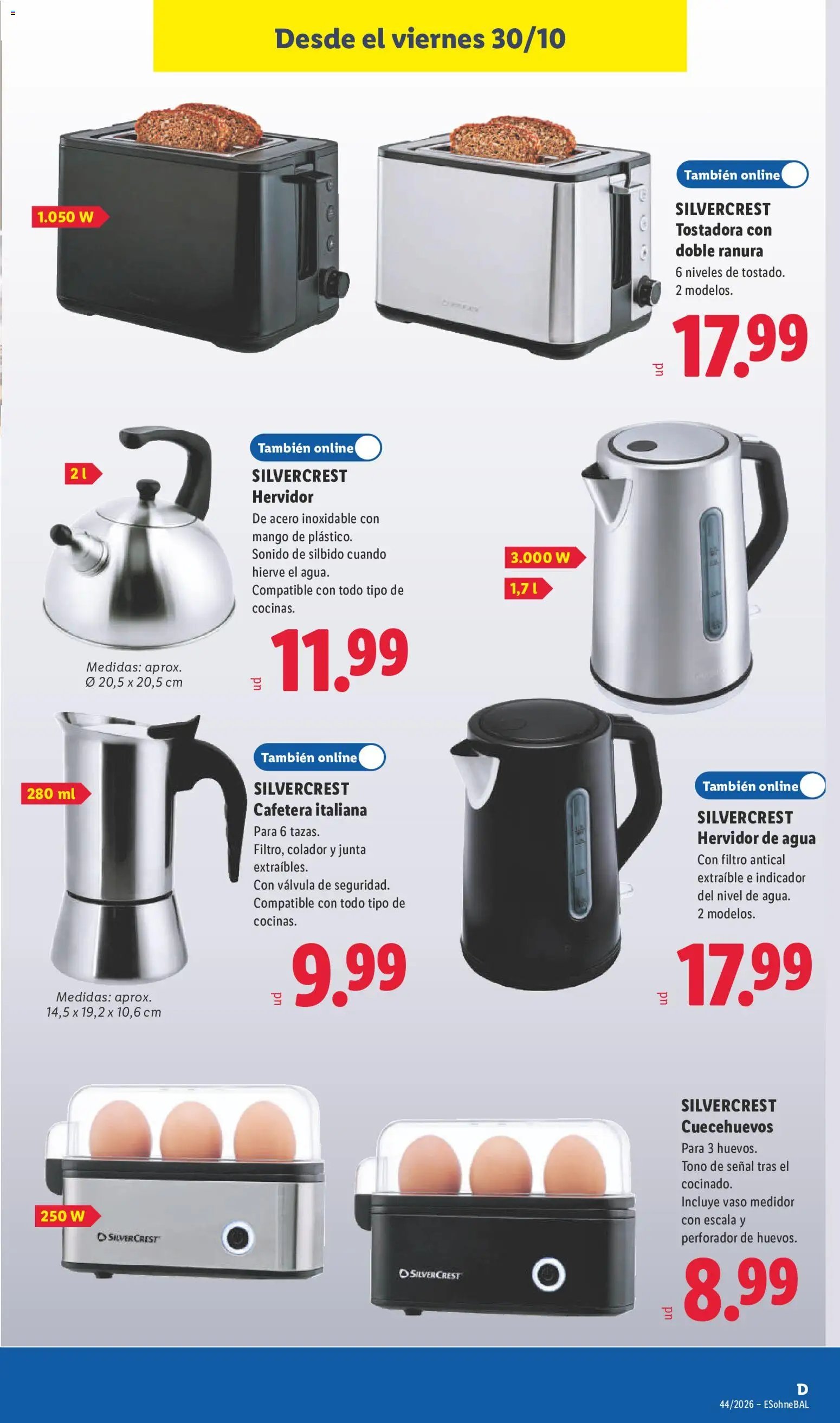 Lidl folleto de bazar