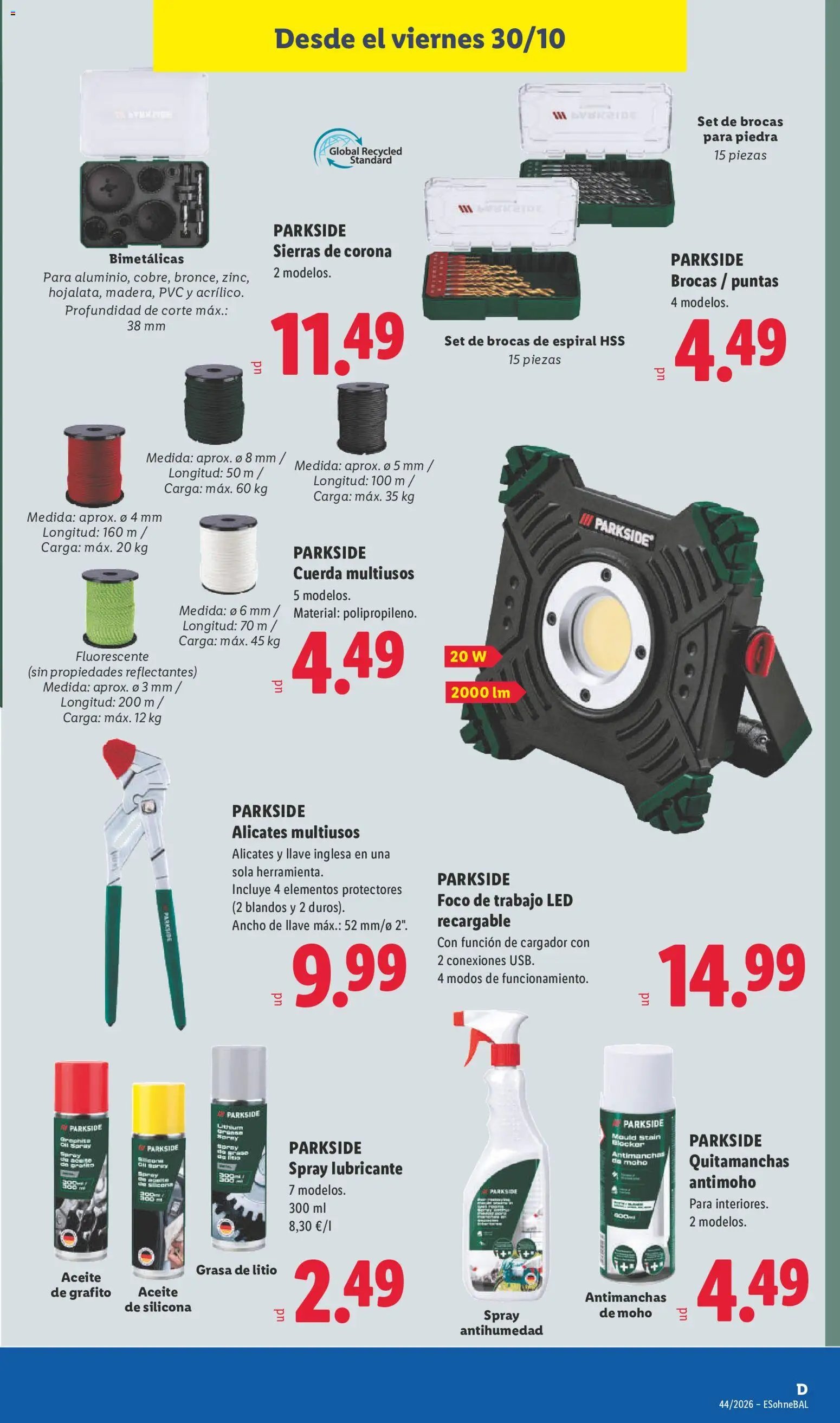 Lidl folleto de bazar