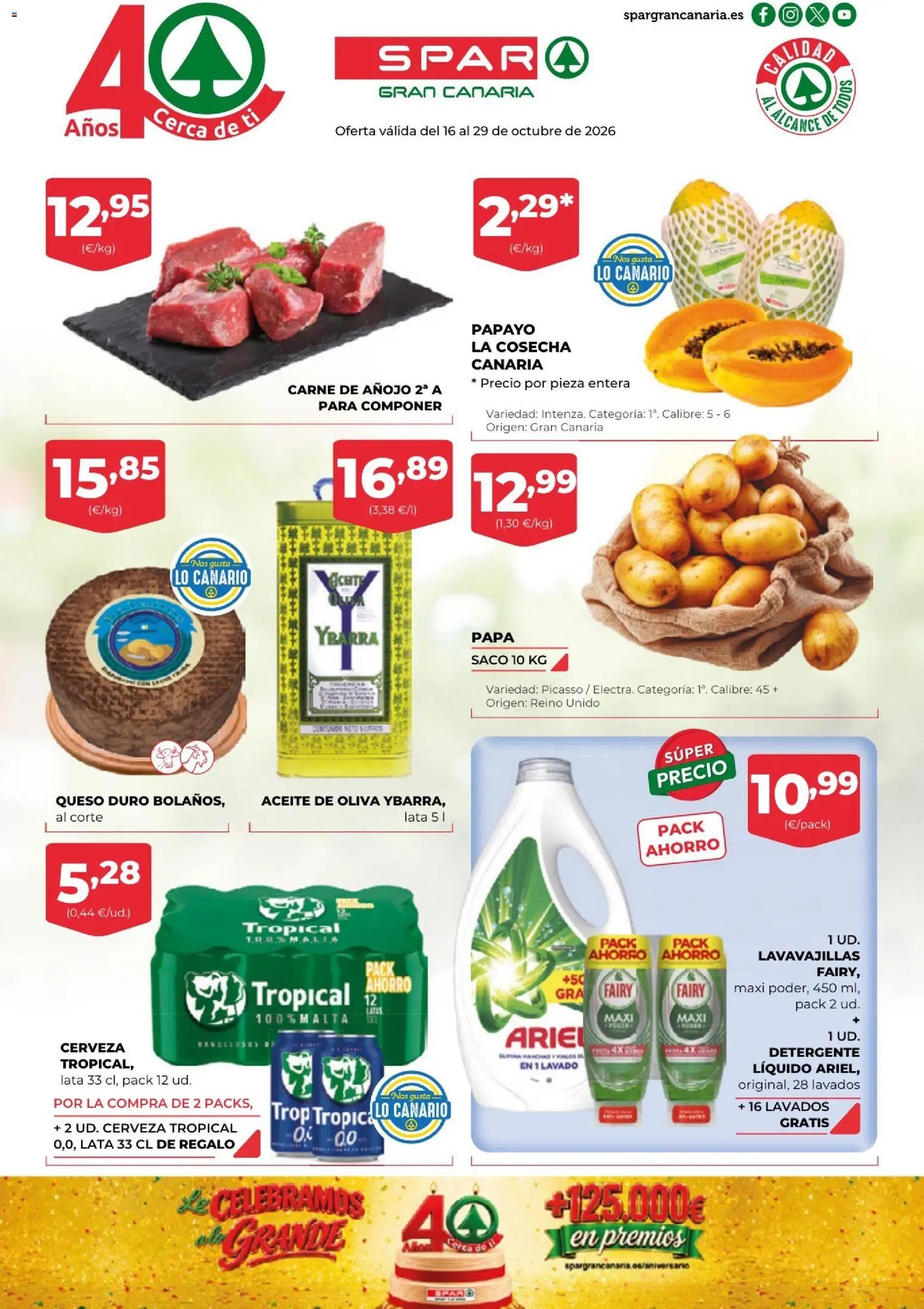 Spar - folleto