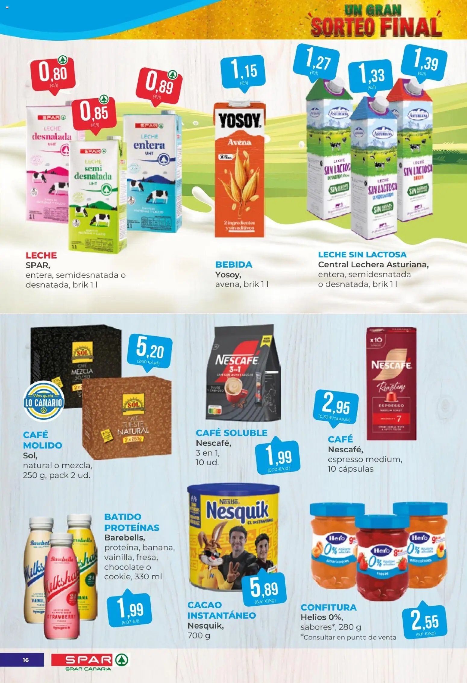 Spar - folleto