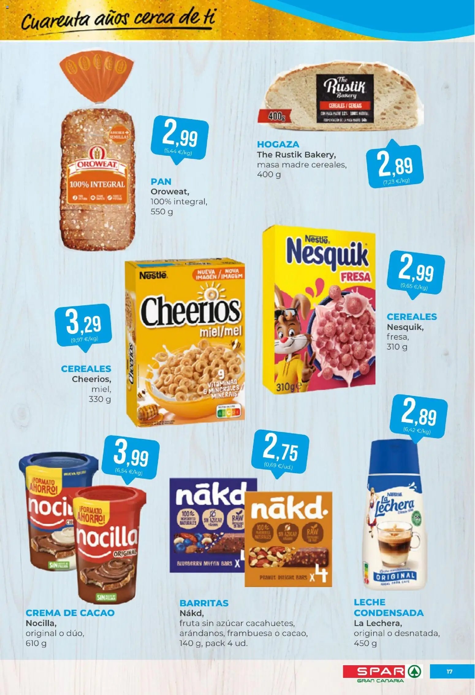 Spar - folleto
