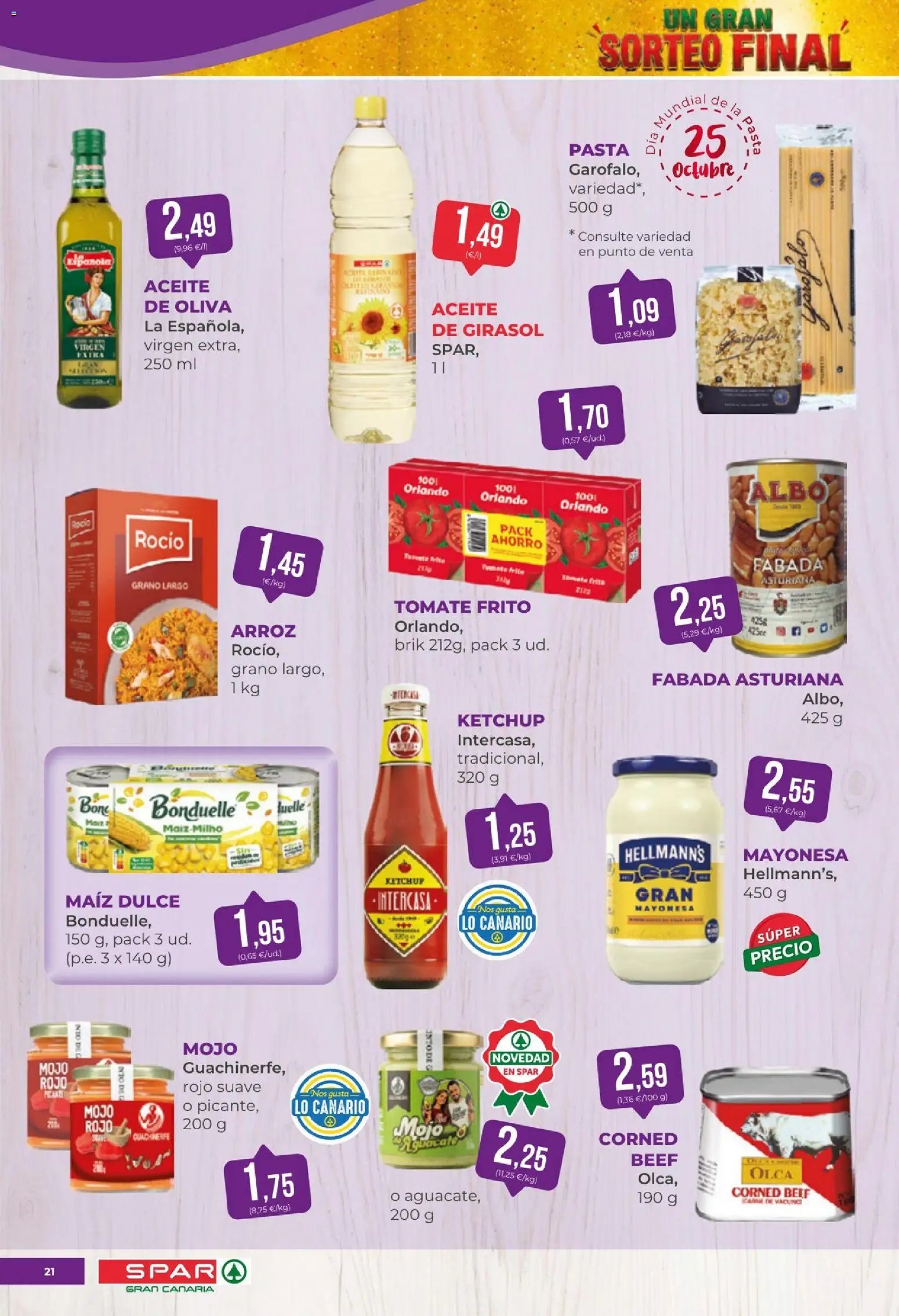 Spar - folleto