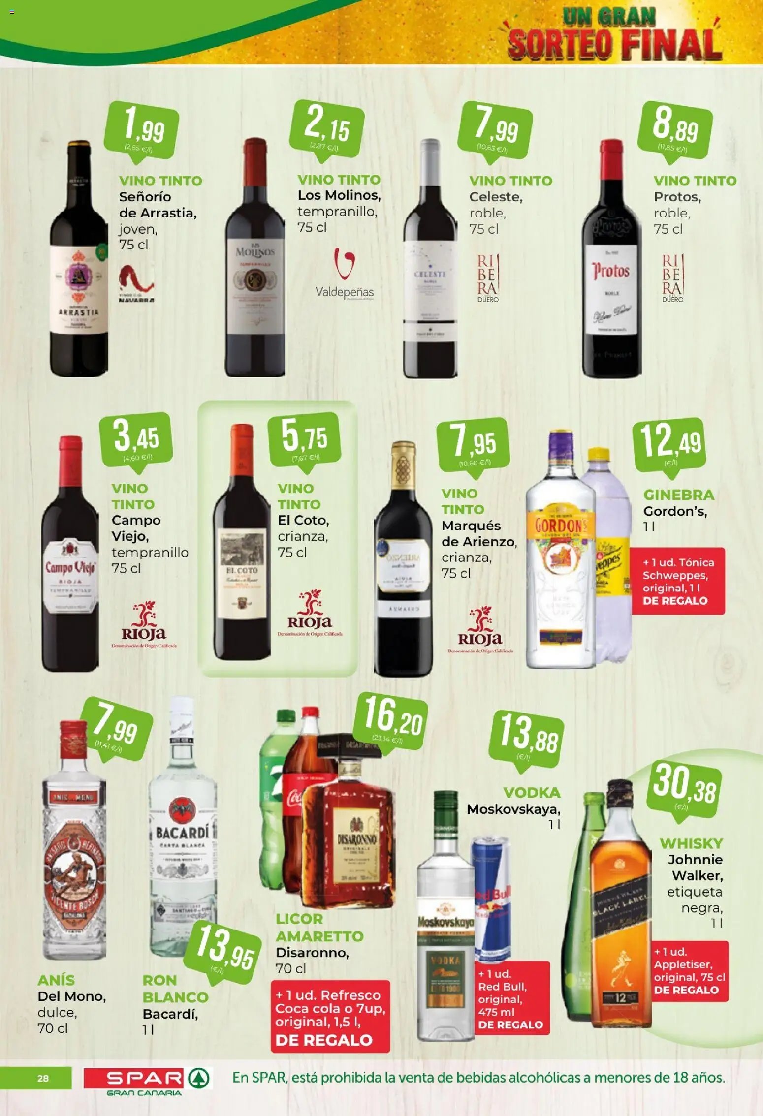 Spar - folleto
