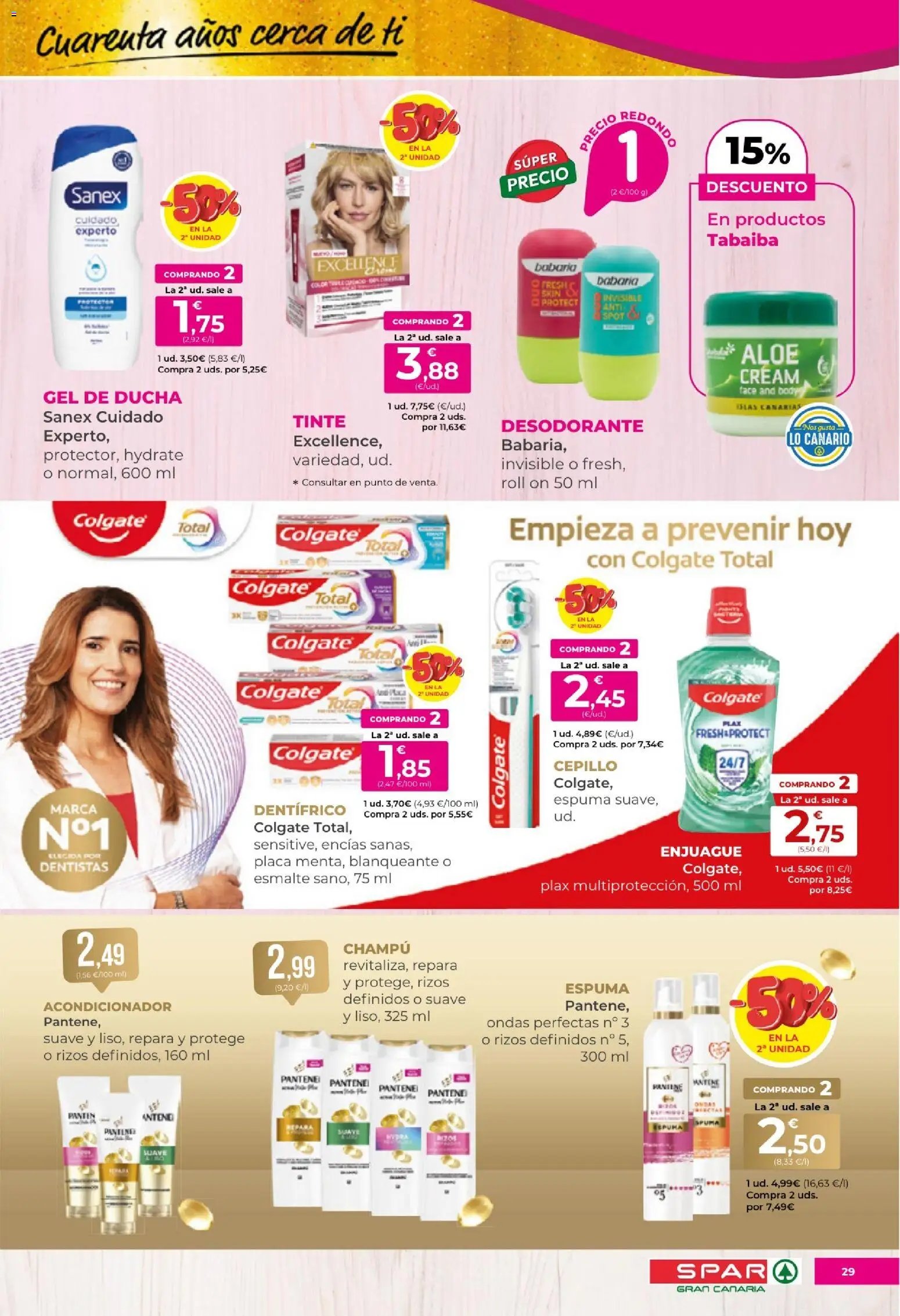 Spar - folleto