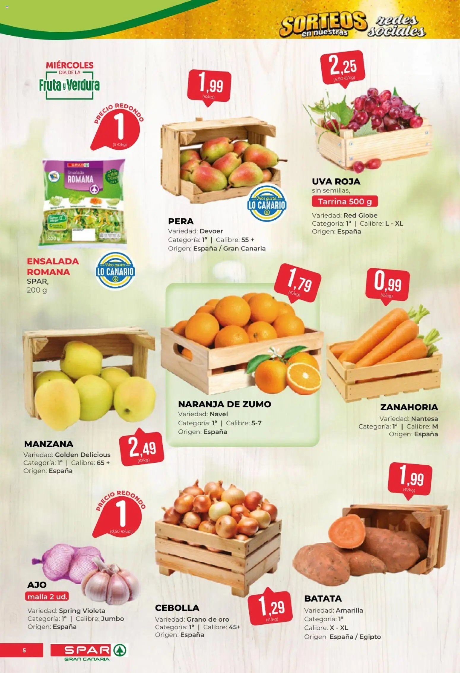 Spar - folleto