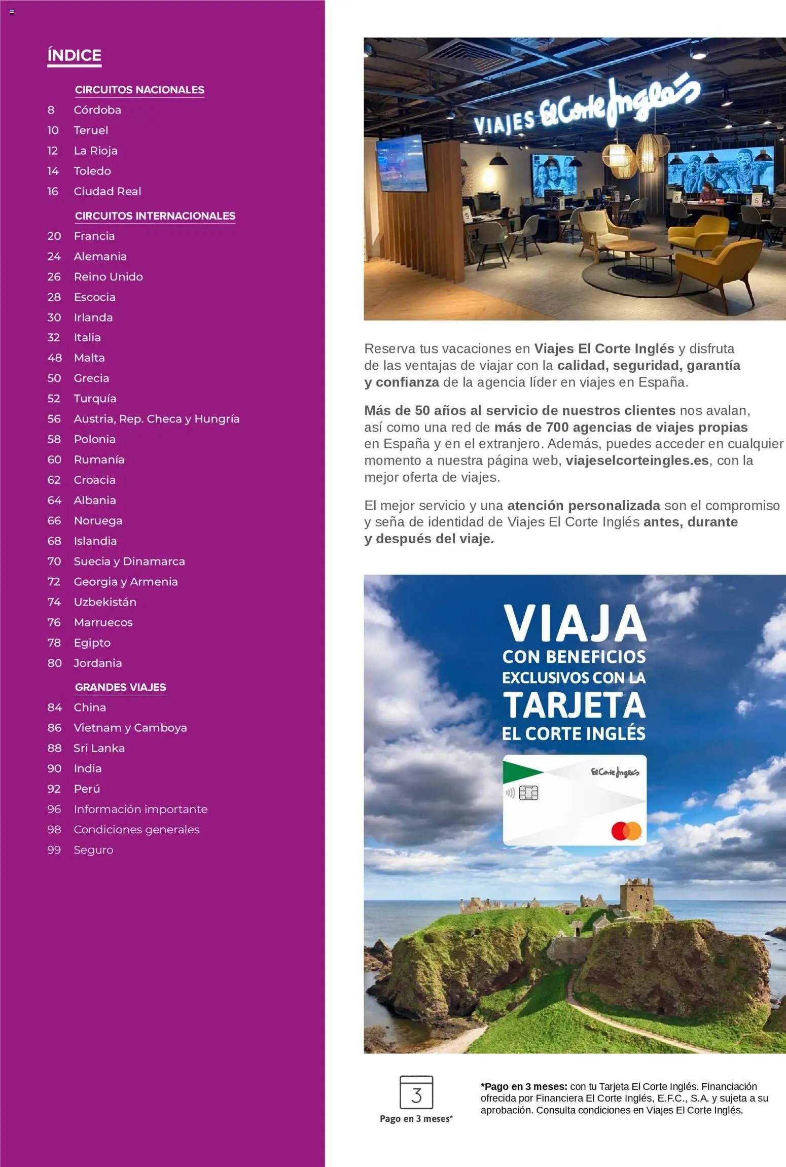 Viajes El Corte Inglés Circuitos exclusivos