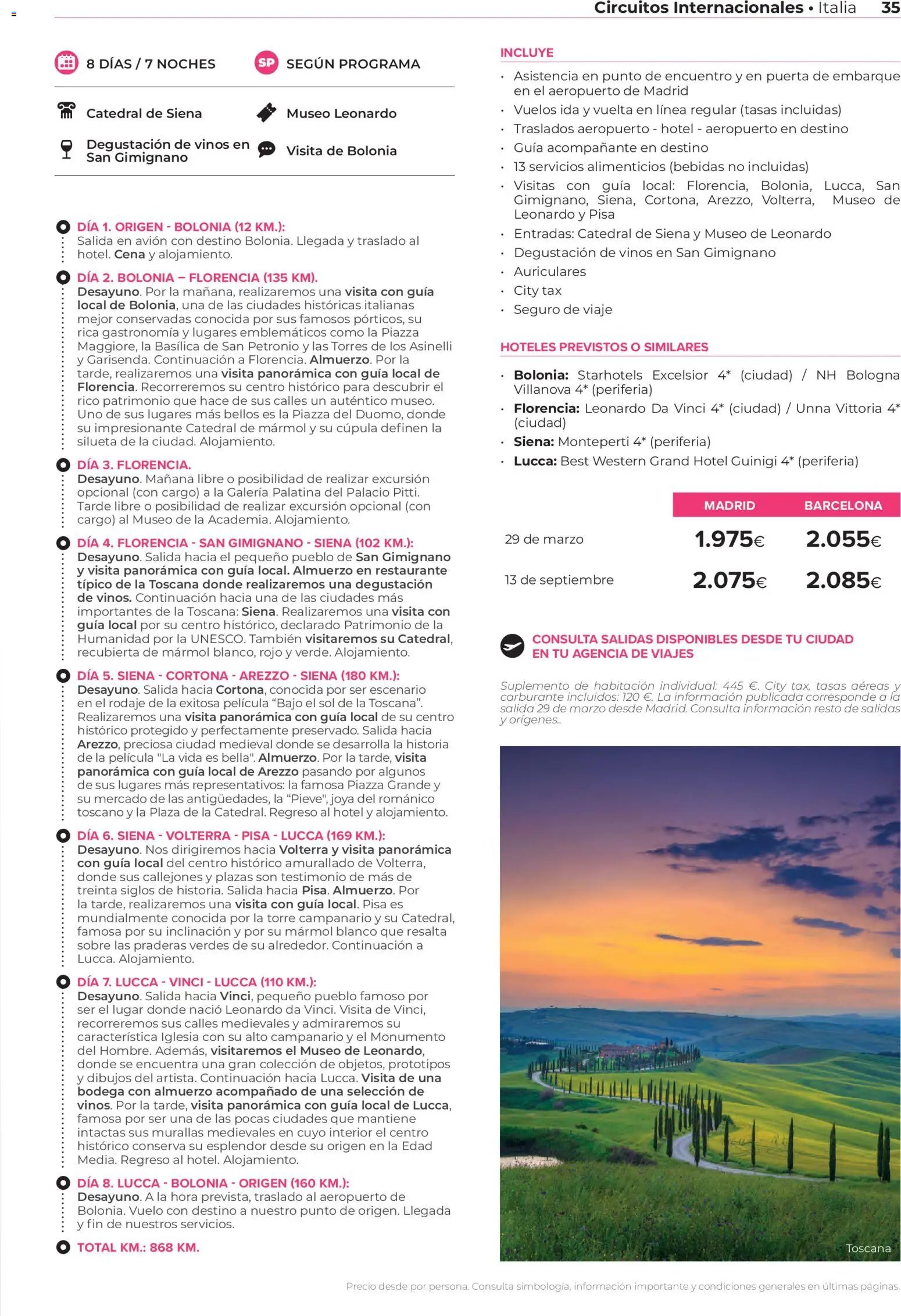 Viajes El Corte Inglés Circuitos exclusivos