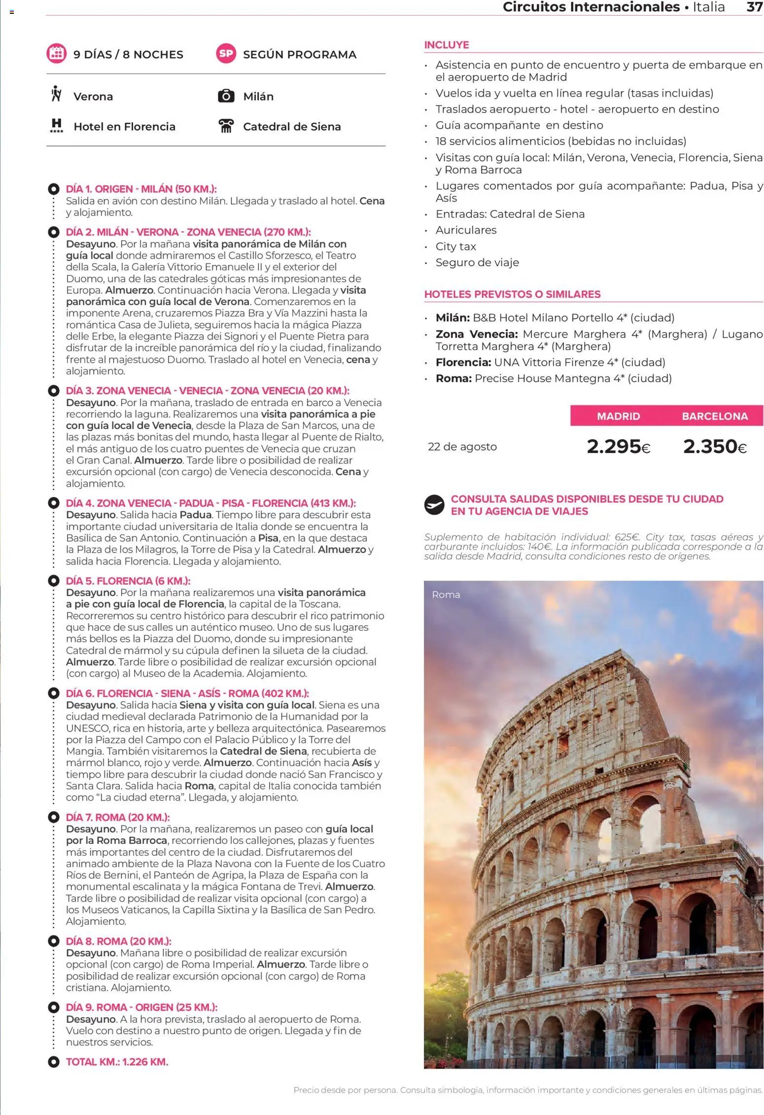 Viajes El Corte Inglés Circuitos exclusivos
