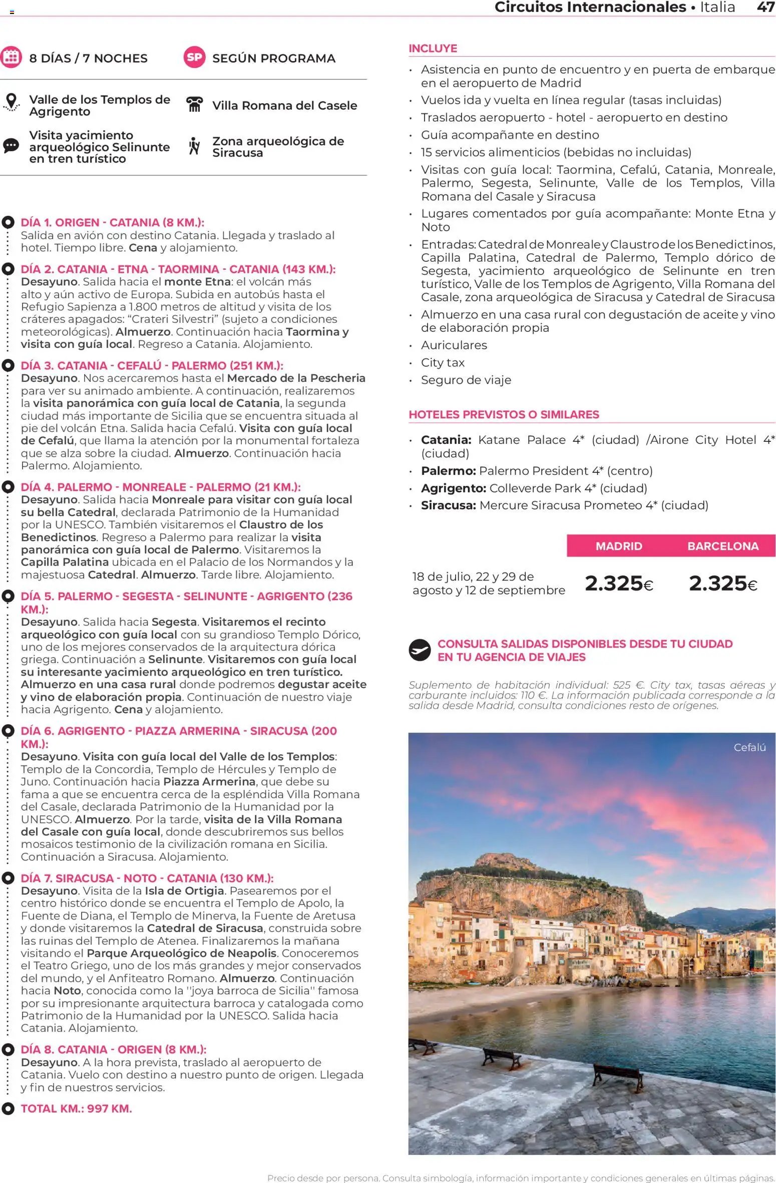 Viajes El Corte Inglés Circuitos exclusivos