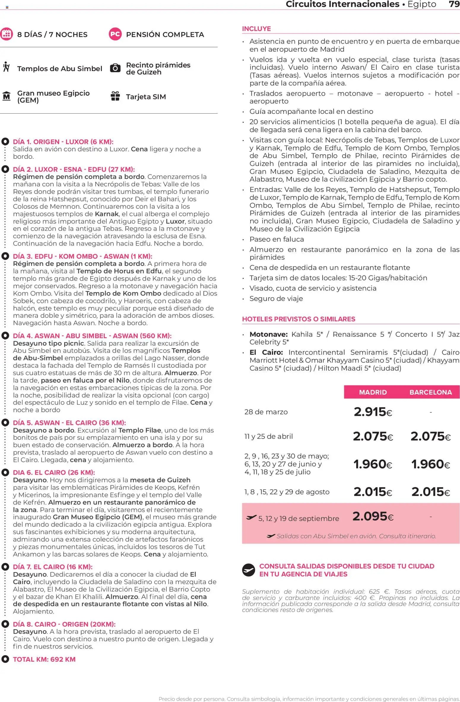 Viajes El Corte Inglés Circuitos exclusivos