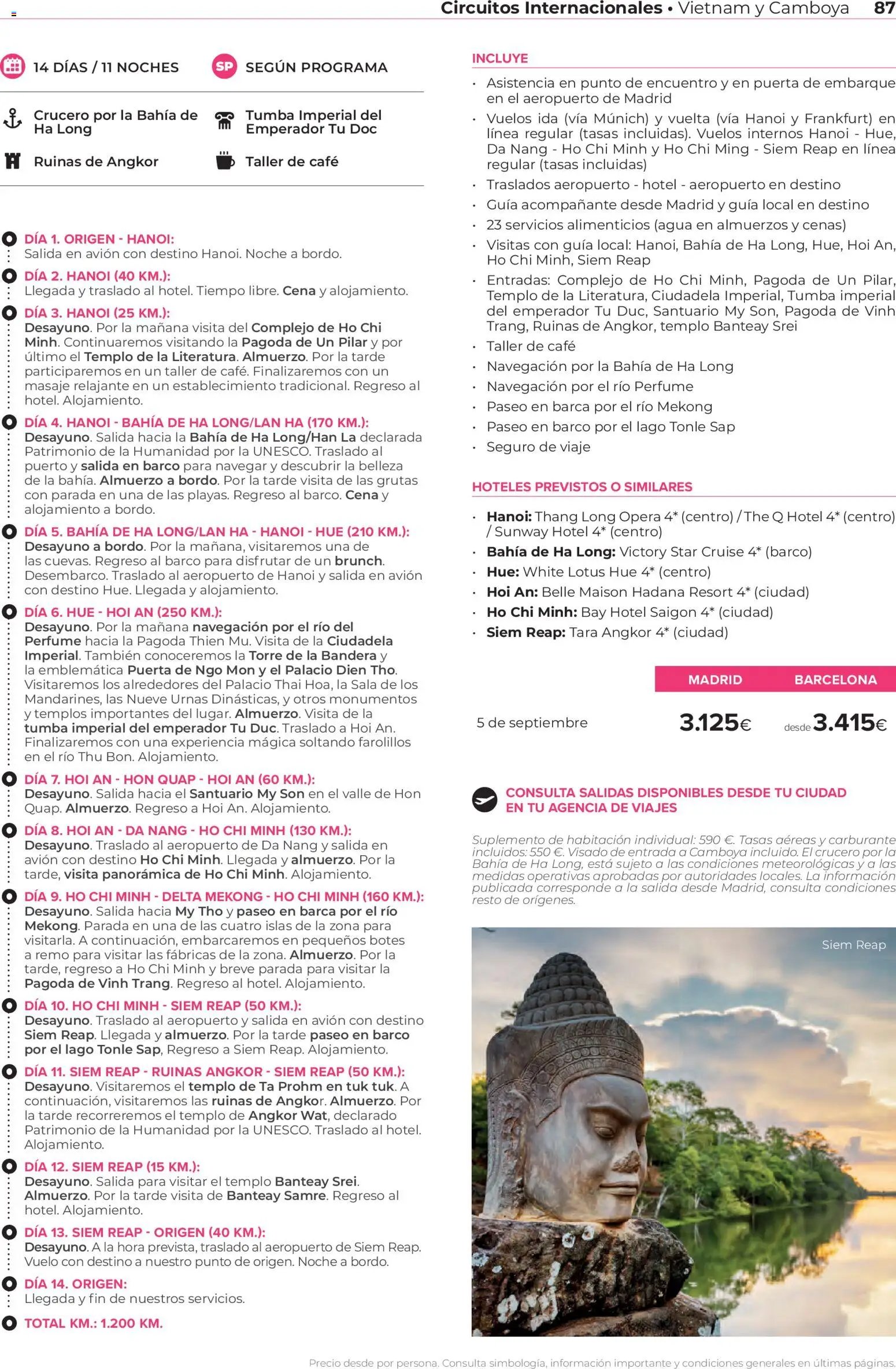 Viajes El Corte Inglés Circuitos exclusivos