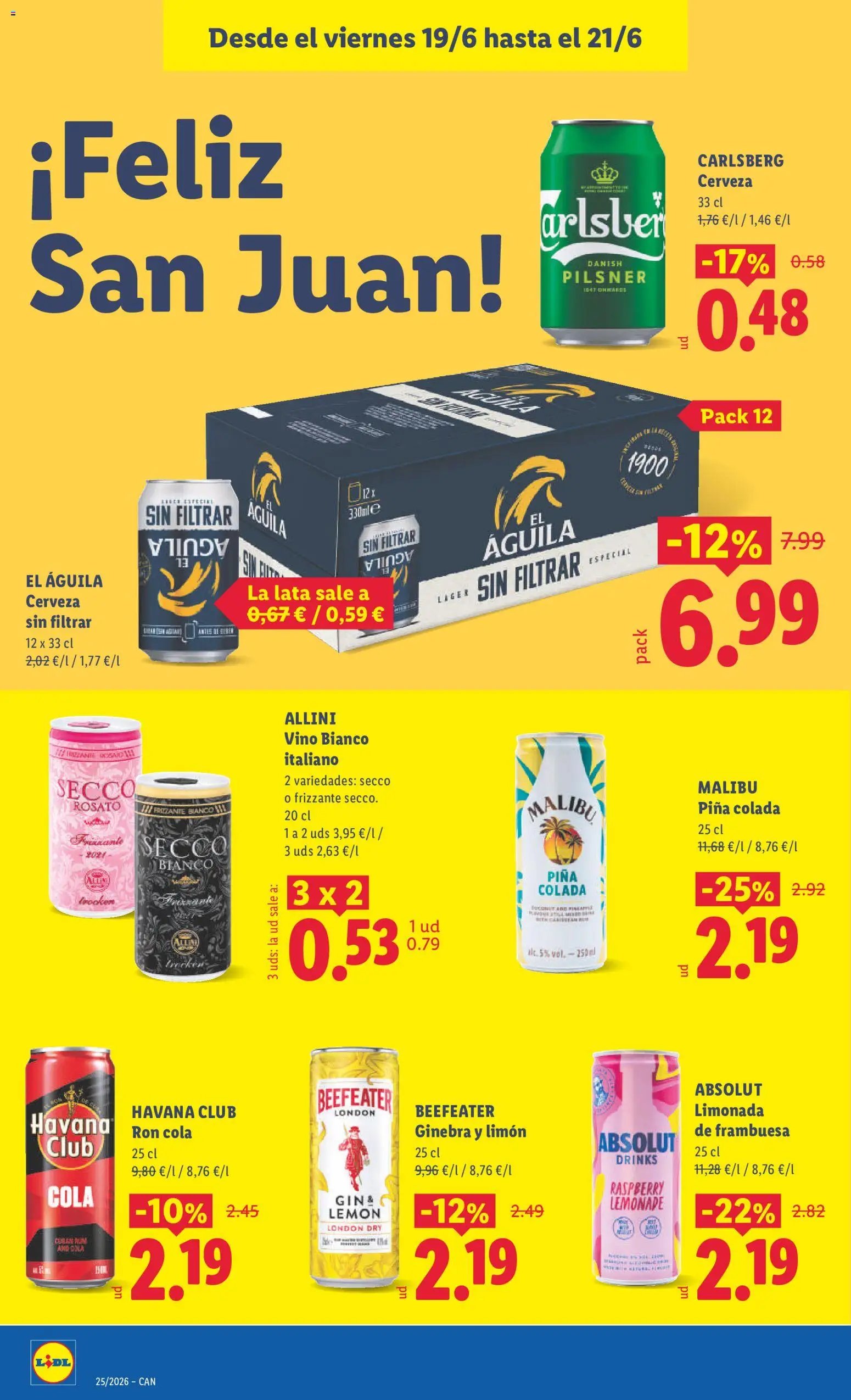 Lidl folleto Canarias